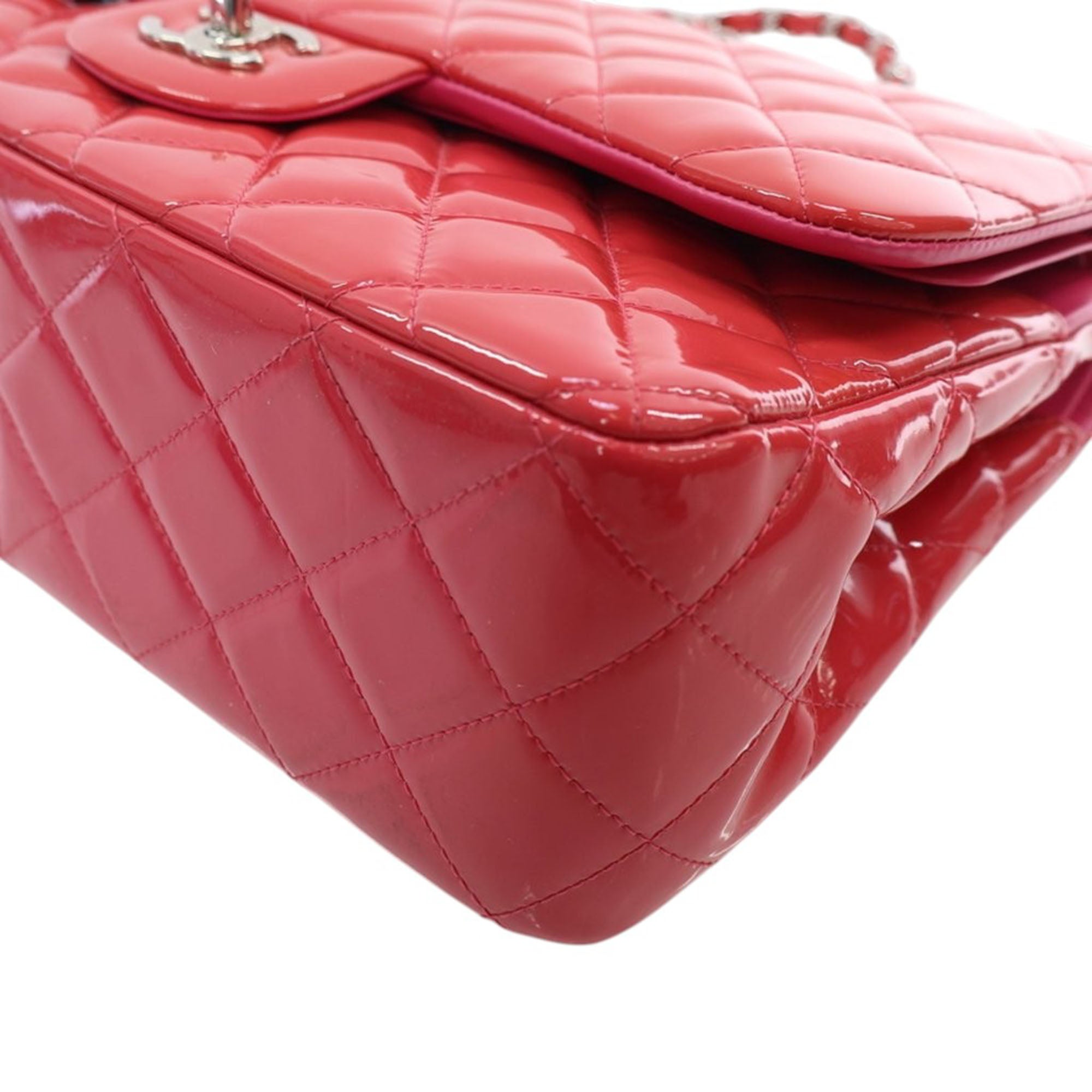 Chanel Jumbo Classic Patent Double Flap - image 12