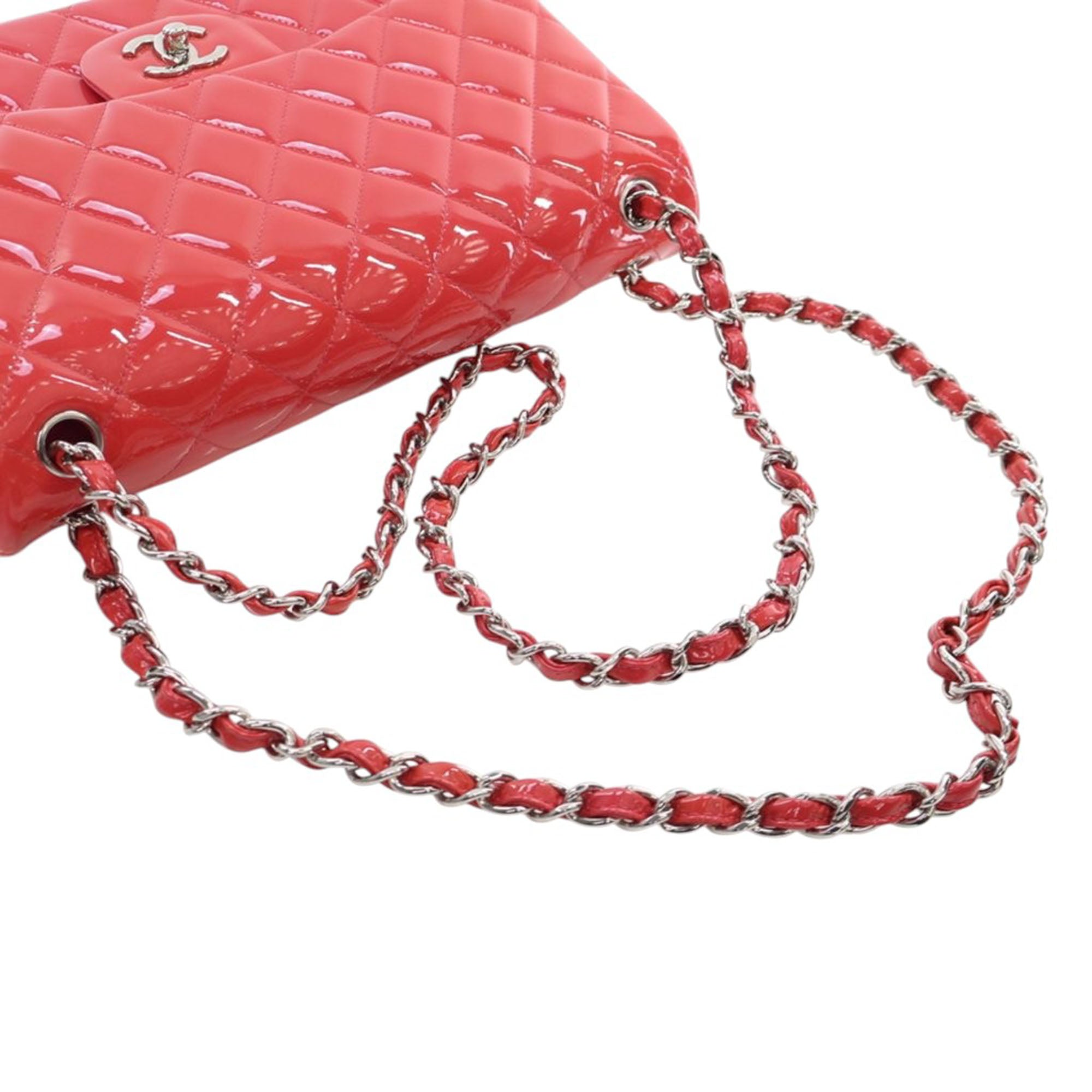 Chanel Jumbo Classic Patent Double Flap - image 14