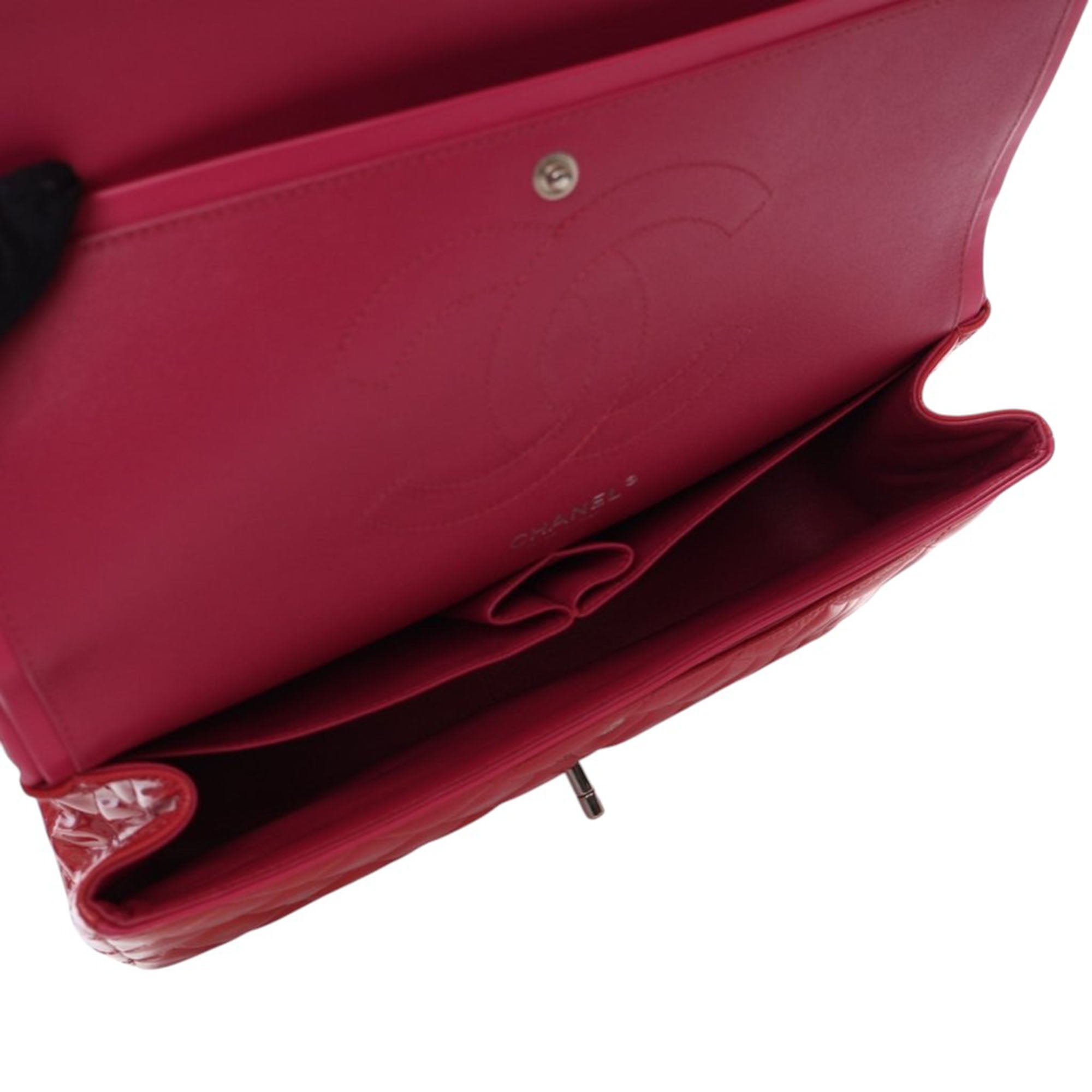 Chanel Jumbo Classic Patent Double Flap - image 4