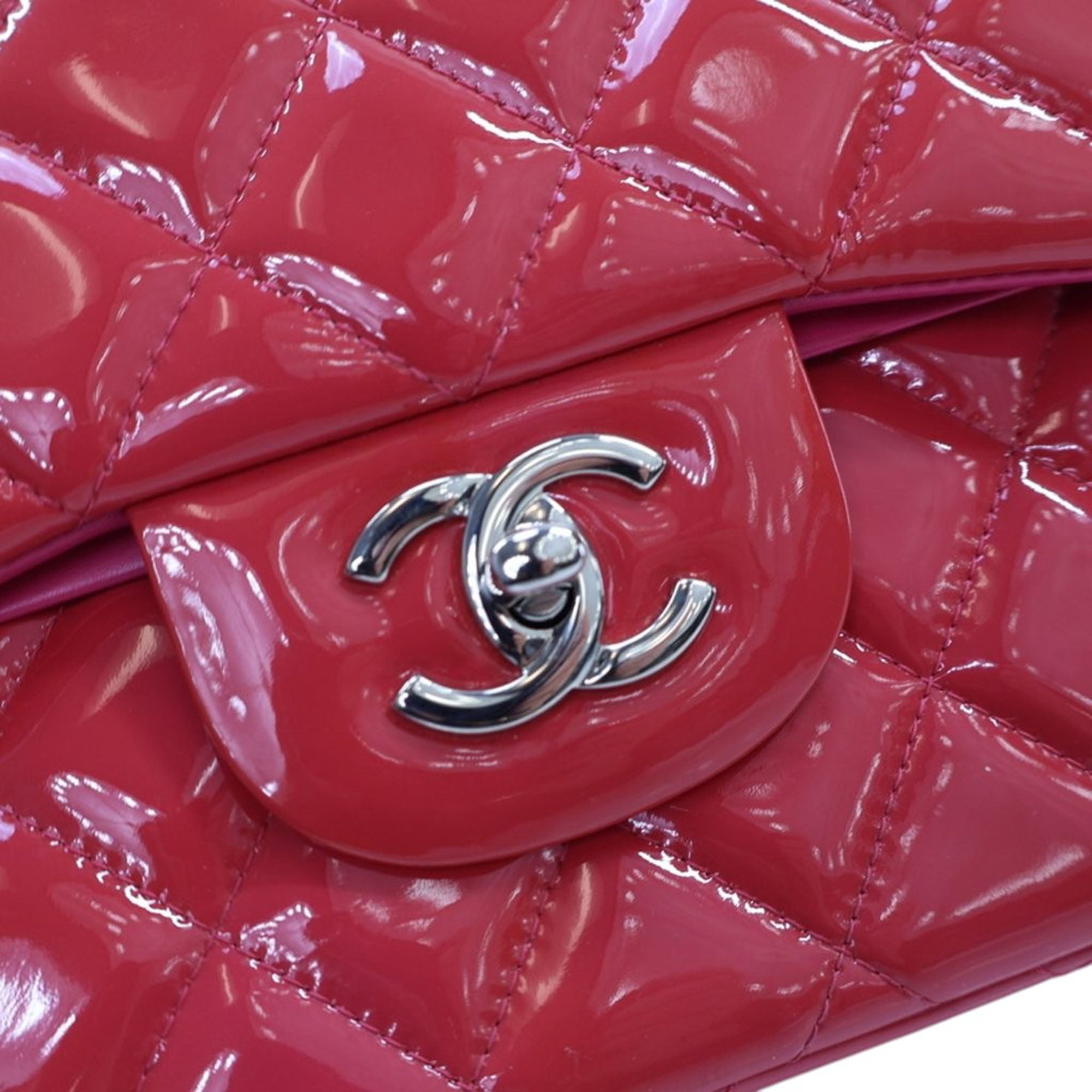 Chanel Jumbo Classic Patent Double Flap - image 7