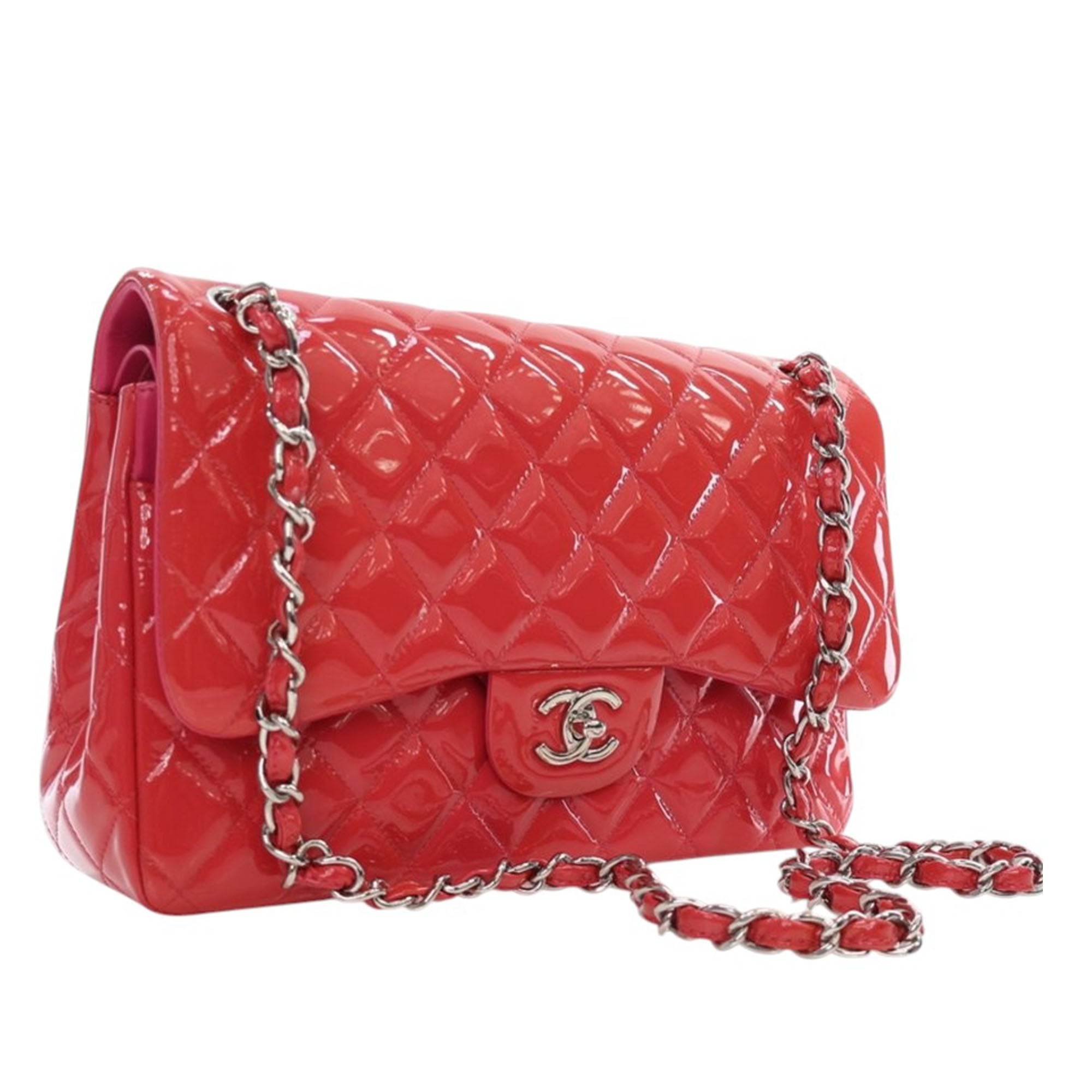 Chanel Jumbo Classic Patent Double Flap - image 9