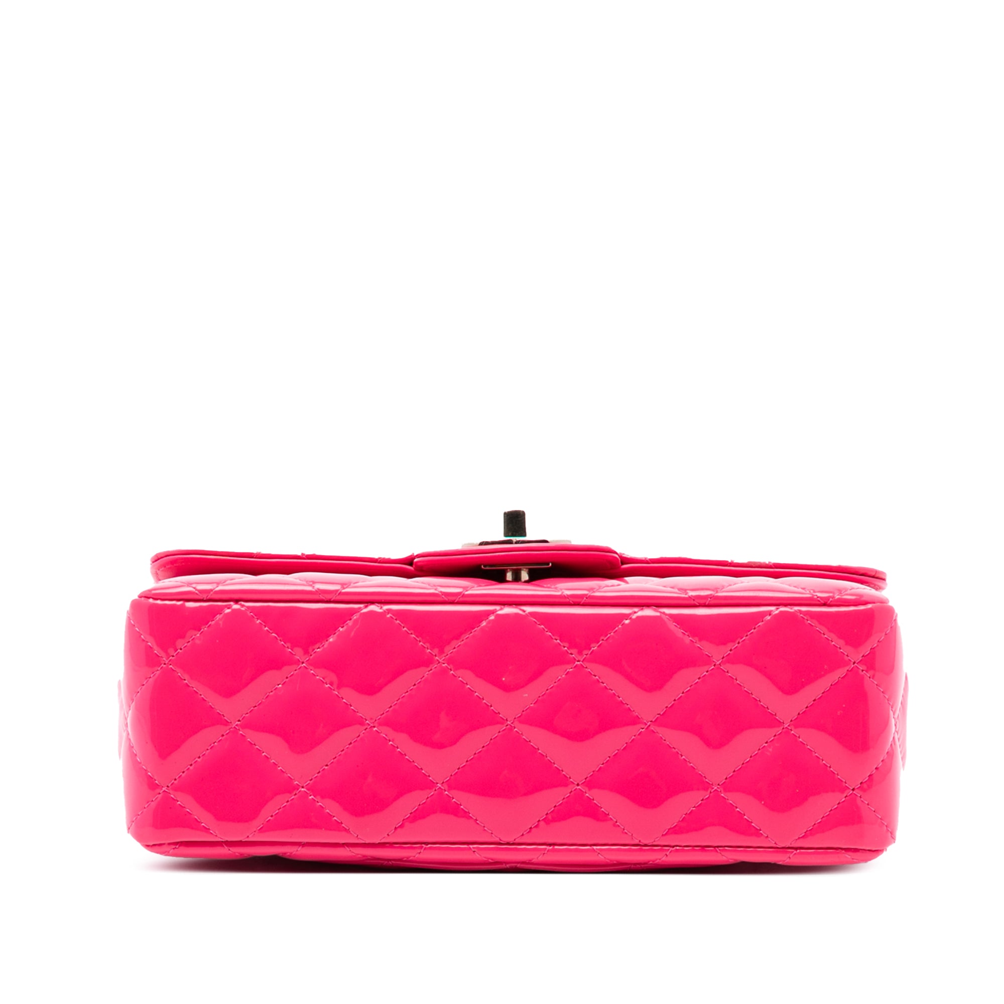 Chanel Mini Rectangular Classic Patent Single Flap - image 3