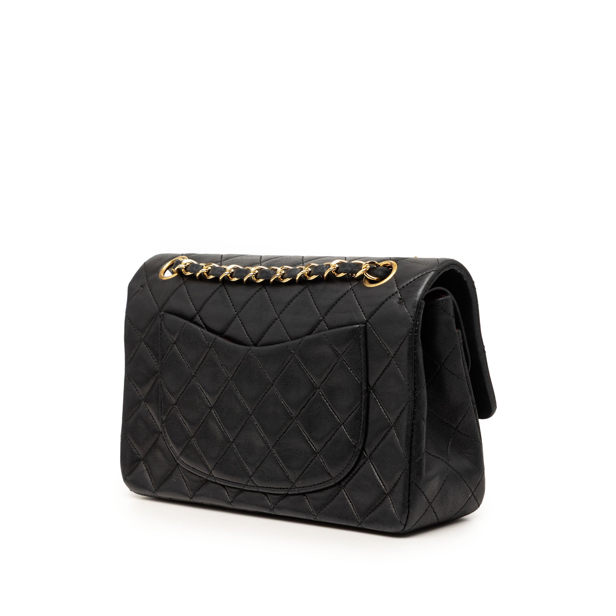 Chanel Small Classic Lambskin Double Flap - image 2