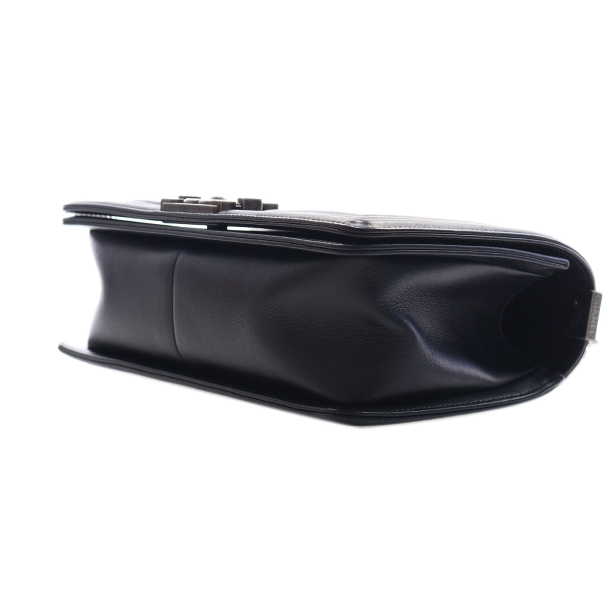 Chanel Old Medium Quilted Lambskin Boy Flap - image 6