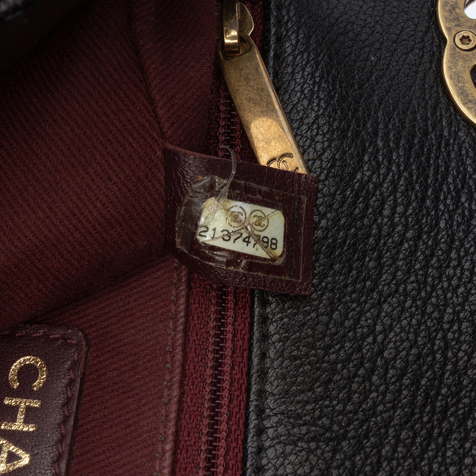 Chanel Paris-Salzburg Small Patent and Goatskin CC Eyelet Flap - image 6