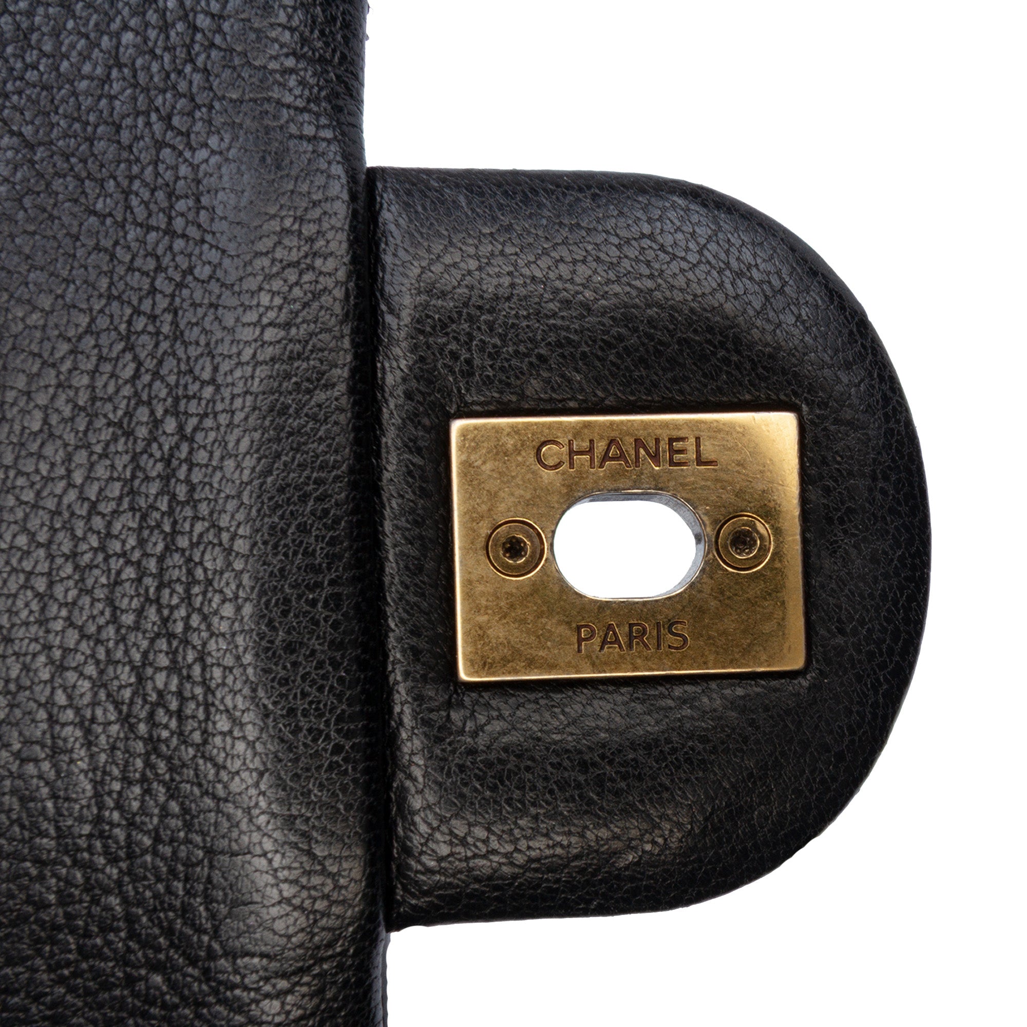 Chanel Paris-Salzburg Small Patent and Goatskin CC Eyelet Flap - image 7