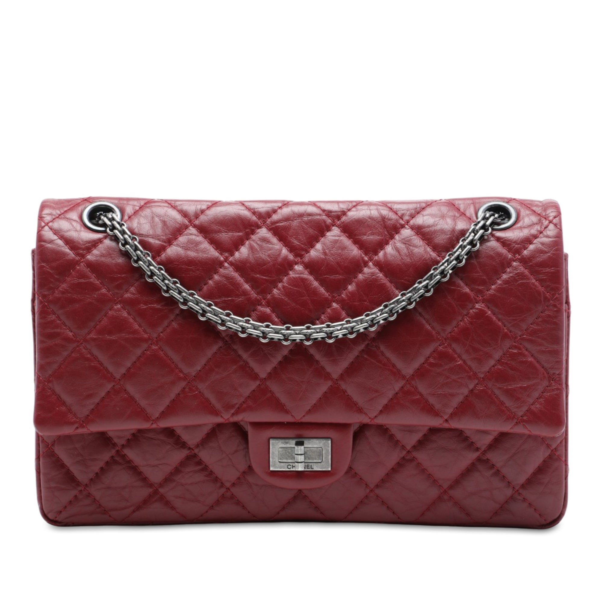 Chanel Quilted Aged Calfskin Reissue 2.55 Double Flap 226 - image 1