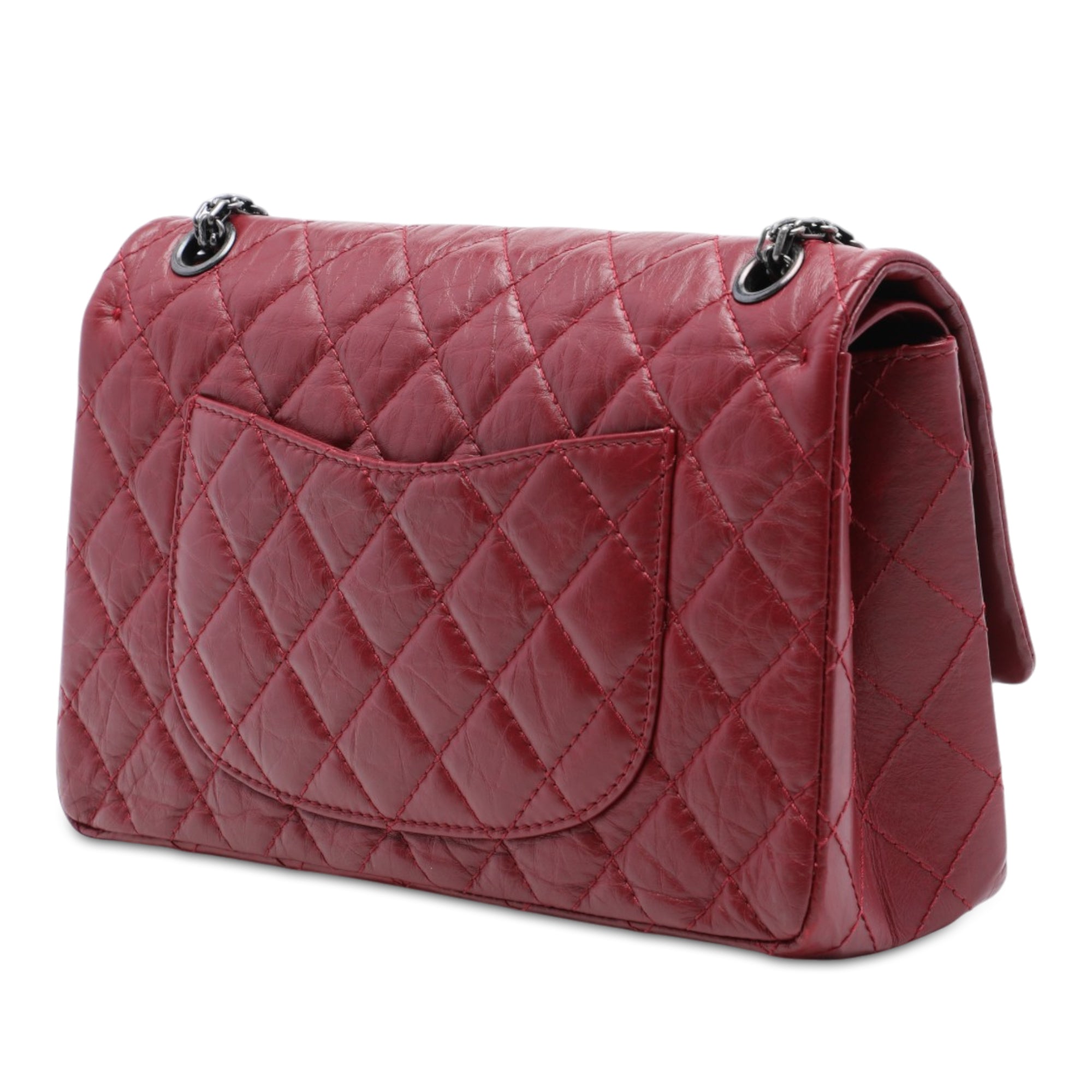 Chanel Quilted Aged Calfskin Reissue 2.55 Double Flap 226 - image 2