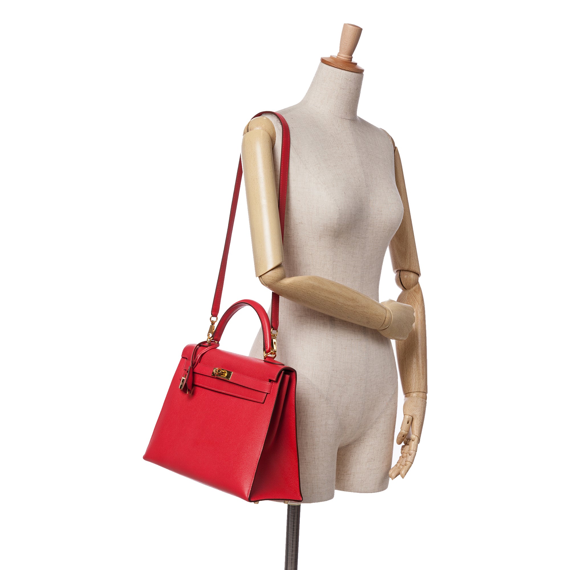Hermès Epsom Kelly II Sellier 32 - image 11