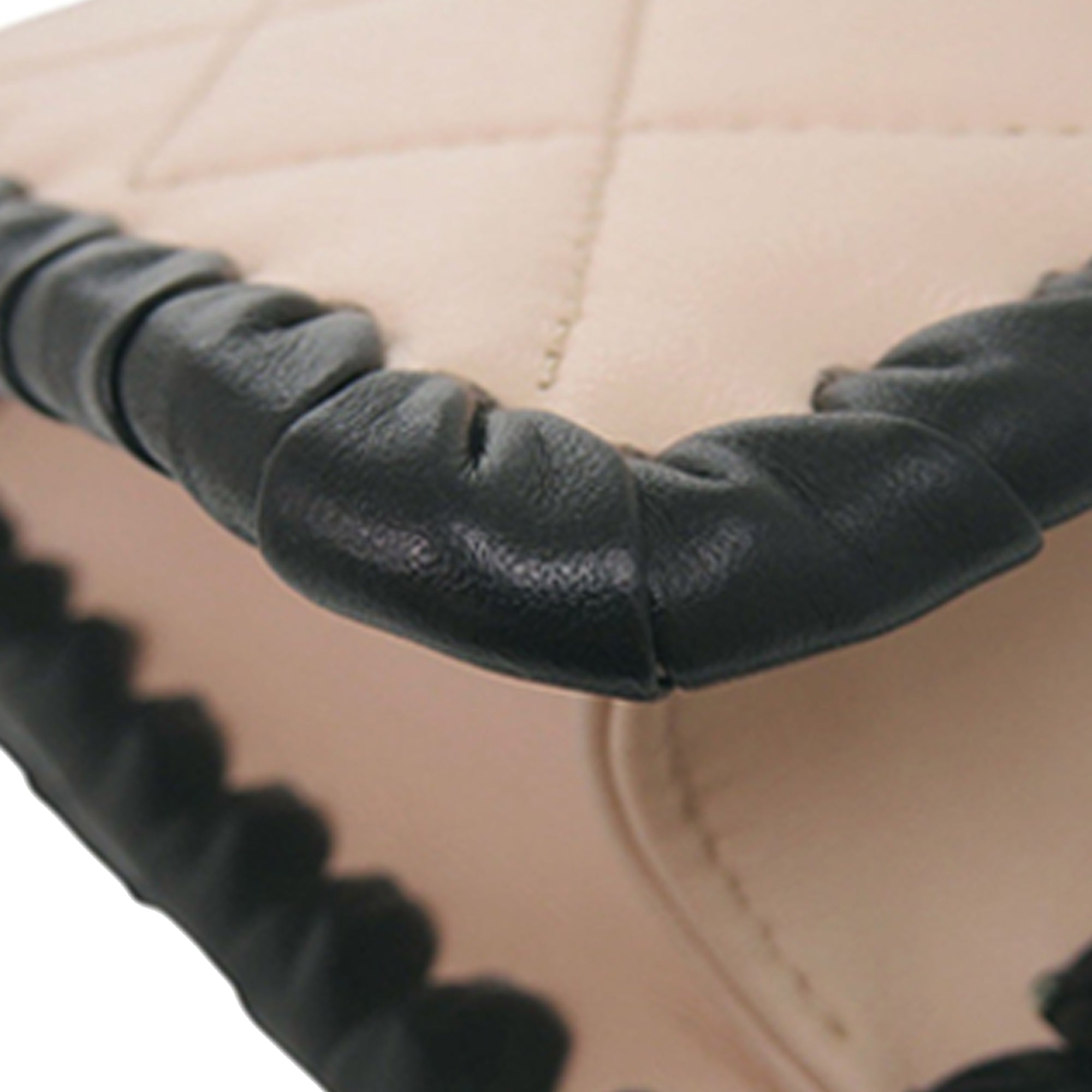 Chanel Mini CC Quilted Bicolor Calfskin Braided My Own Frame Flap - image 15