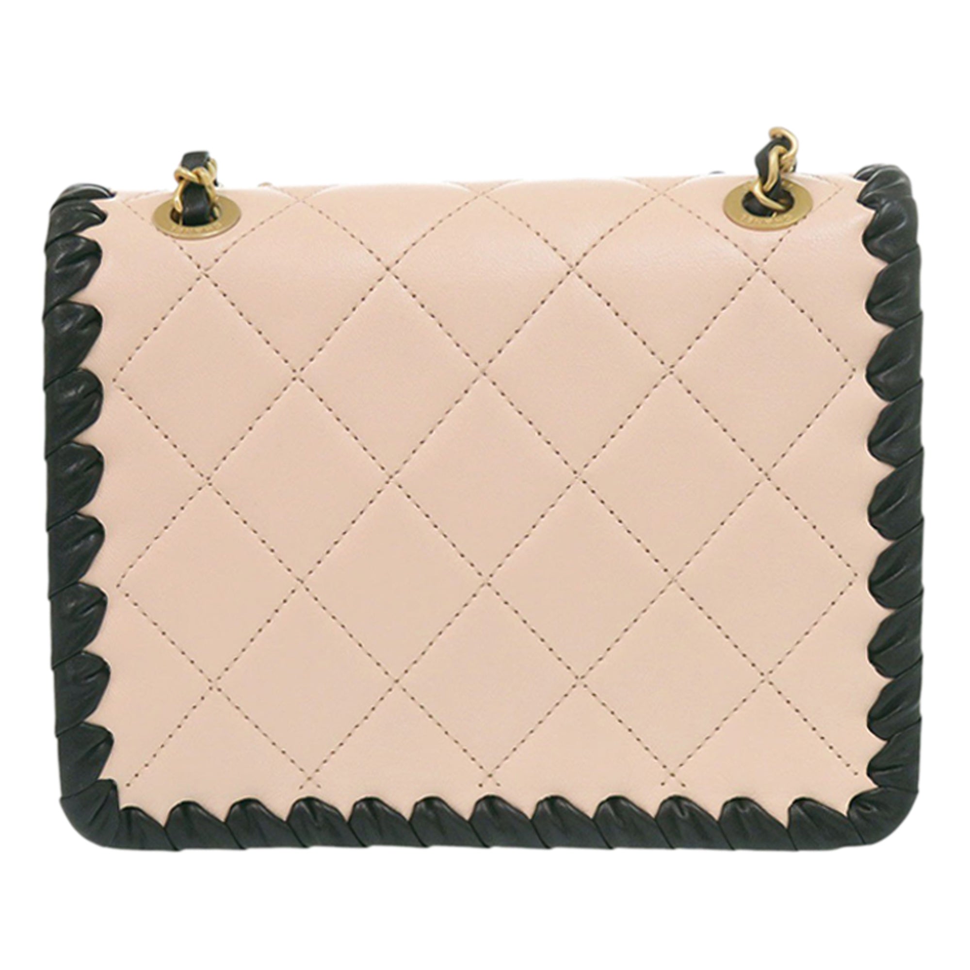 Chanel Mini CC Quilted Bicolor Calfskin Braided My Own Frame Flap - image 3