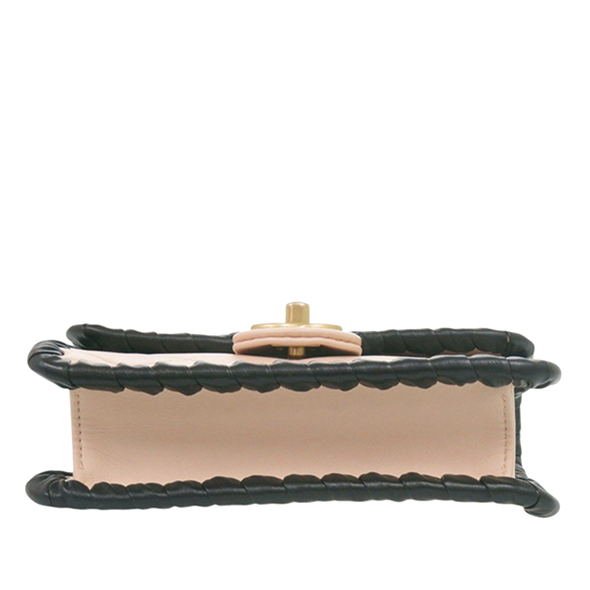 Chanel Mini CC Quilted Bicolor Calfskin Braided My Own Frame Flap - image 4