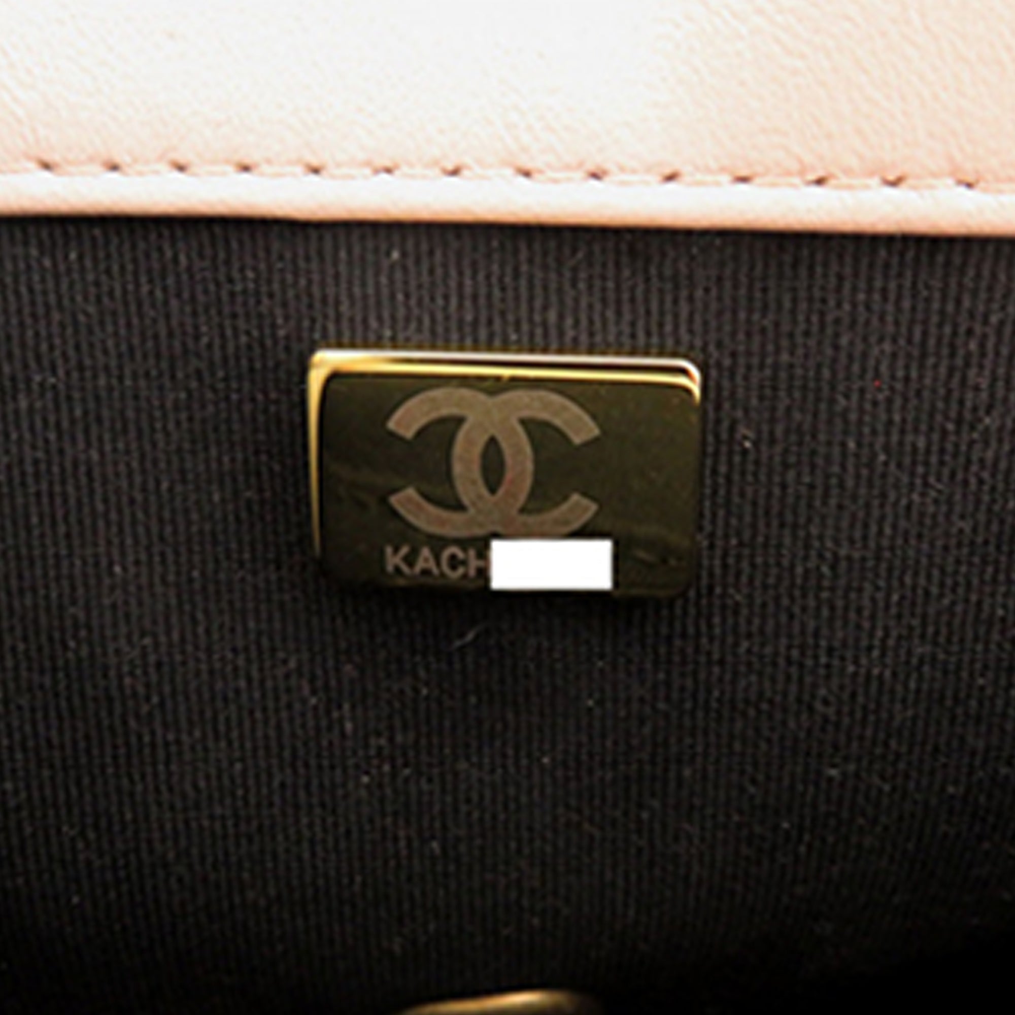 Chanel Mini CC Quilted Bicolor Calfskin Braided My Own Frame Flap - image 9