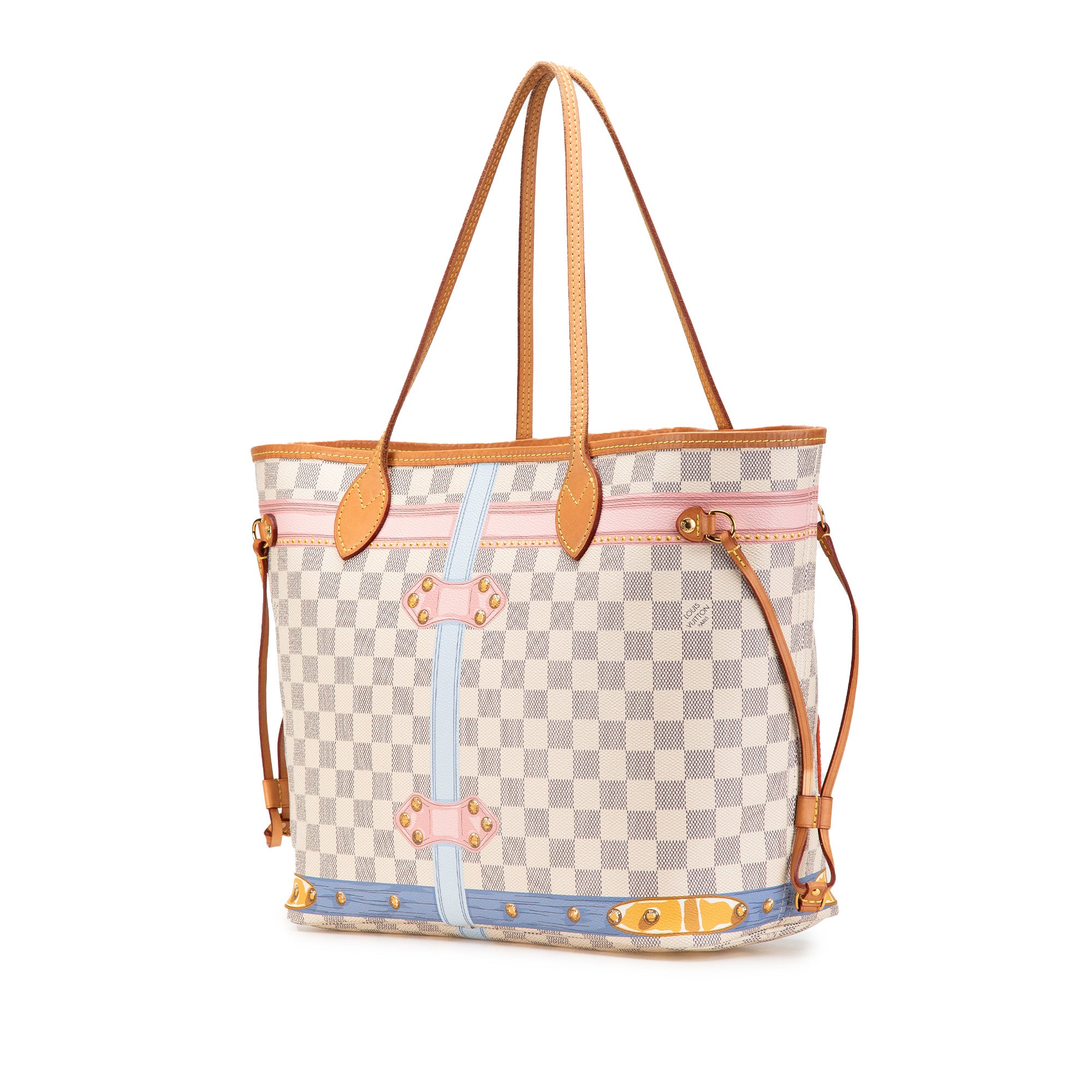 Louis Vuitton Damier Azur Summer Trunks Neverfull MM - image 2