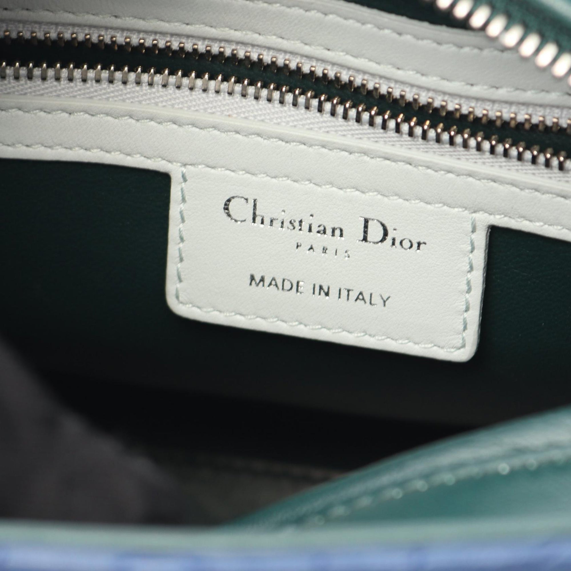 Dior Medium Lambskin Cannage Lady Dior - image 4