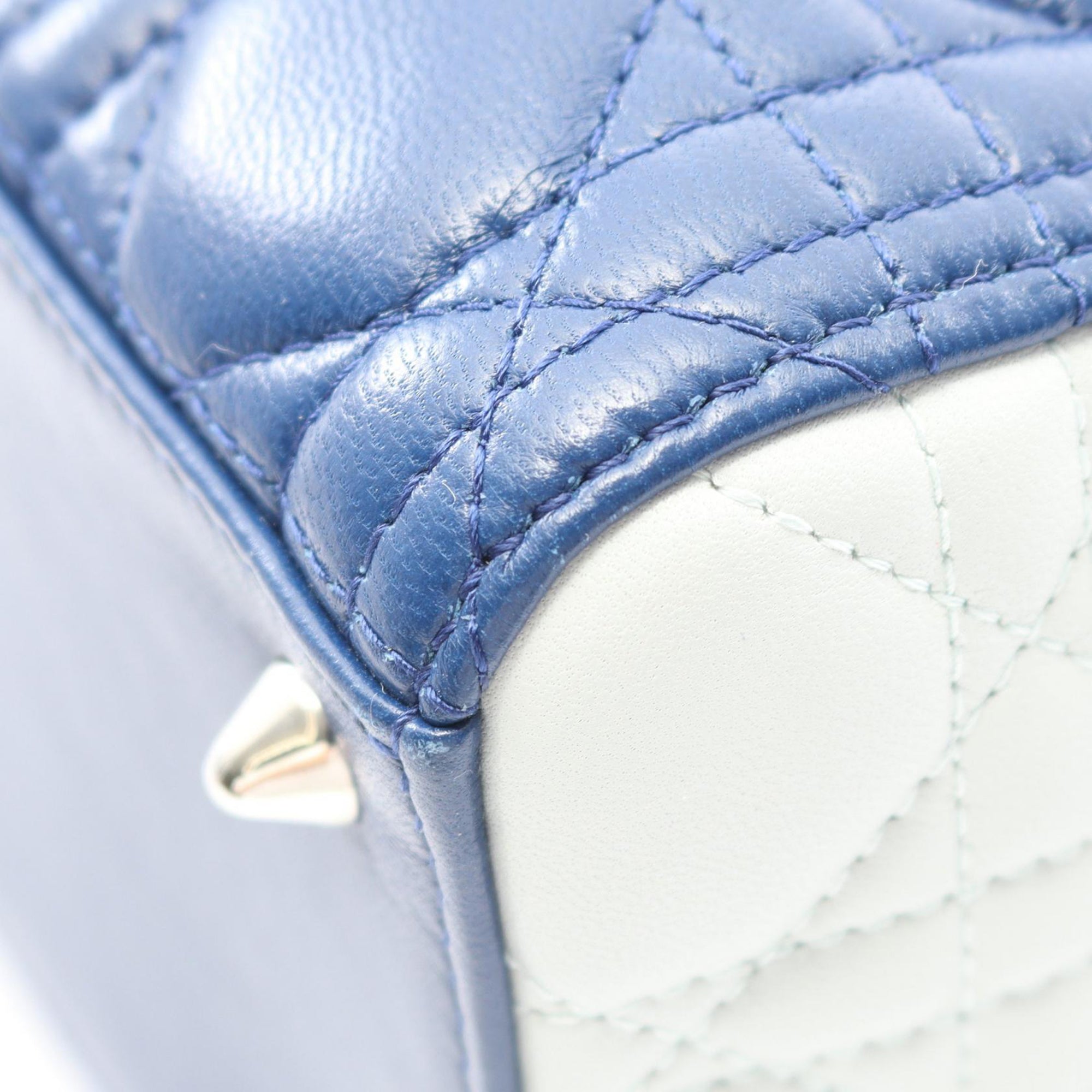 Dior Medium Lambskin Cannage Lady Dior - image 6