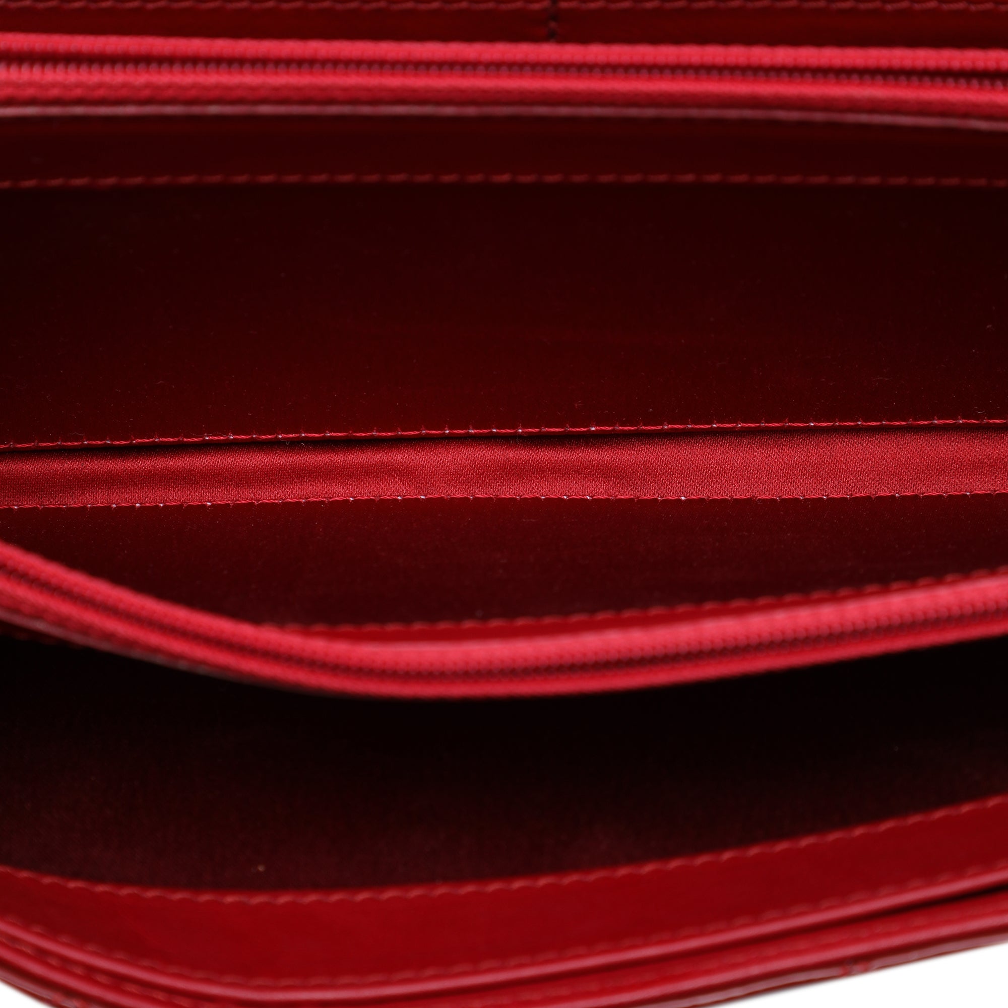 Chanel Quilted Patent Brilliant East West Flap Clutch with Chain - image 4