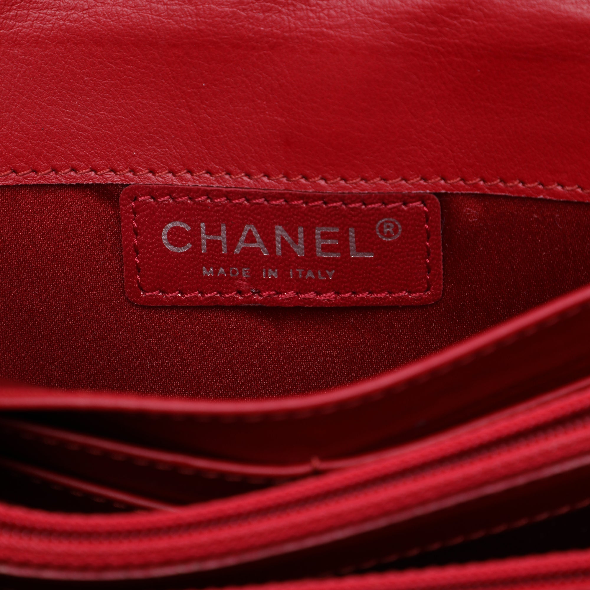 Chanel Quilted Patent Brilliant East West Flap Clutch with Chain - image 5