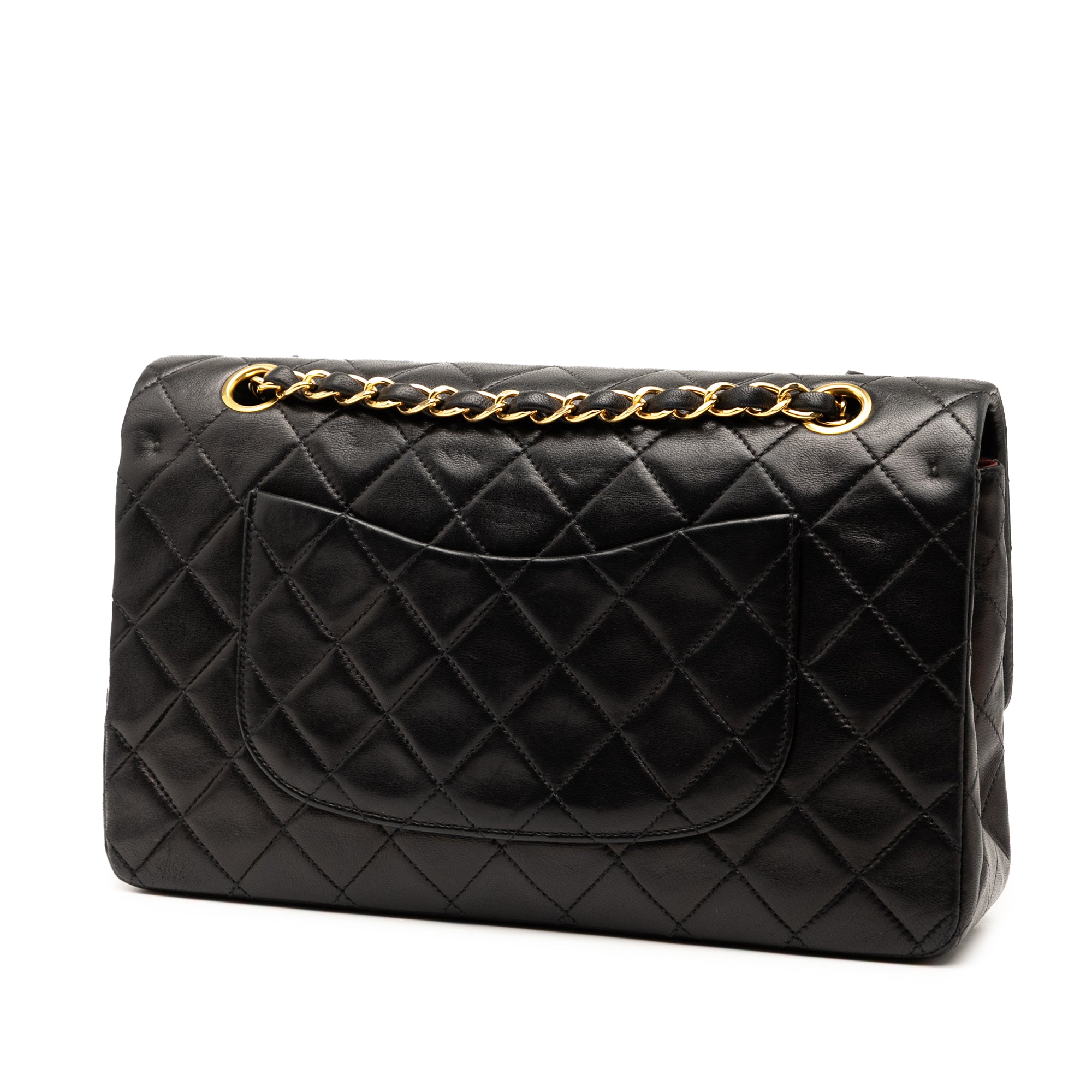 Chanel Medium Classic Lambskin Double Flap - image 2