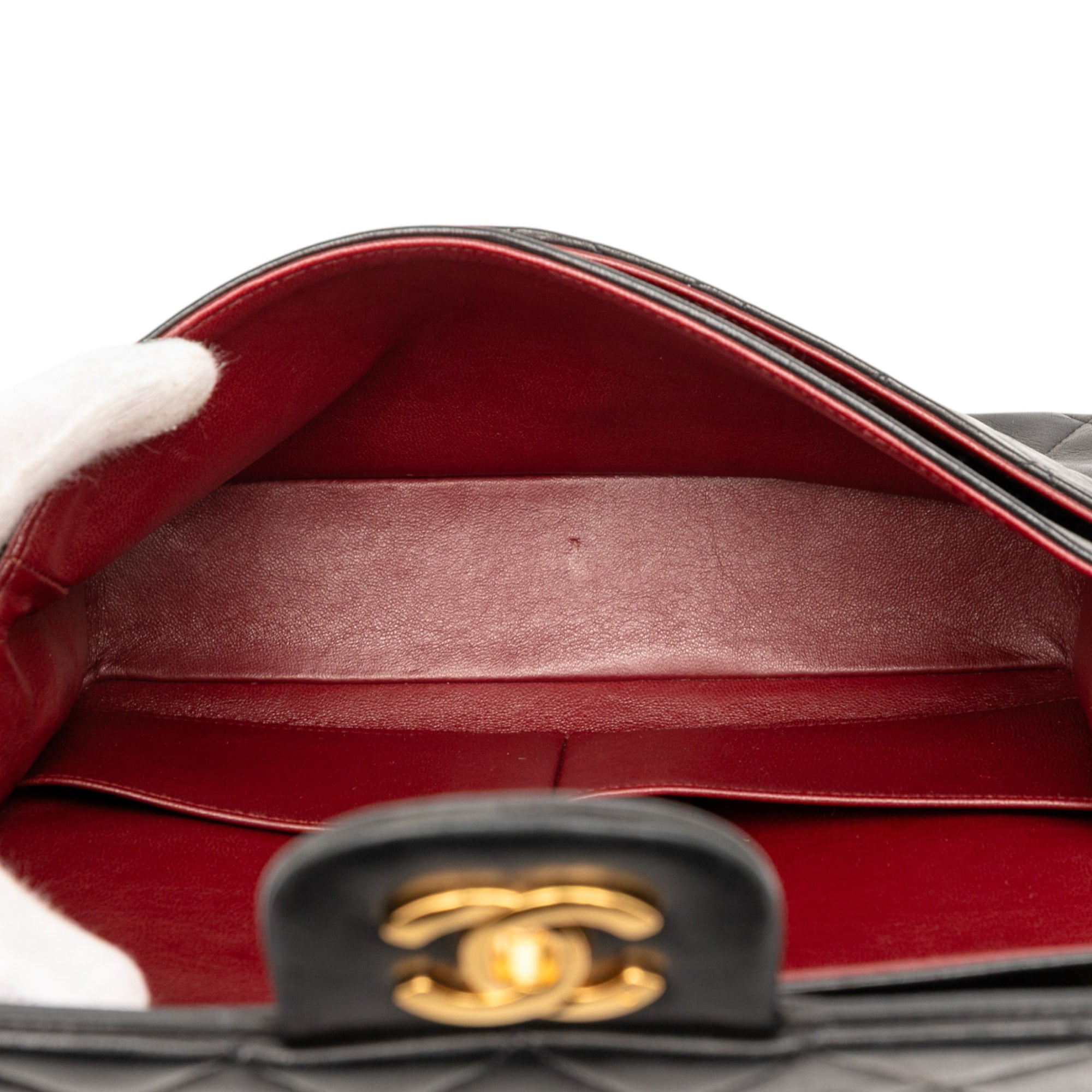 Chanel Medium Classic Lambskin Double Flap - image 4