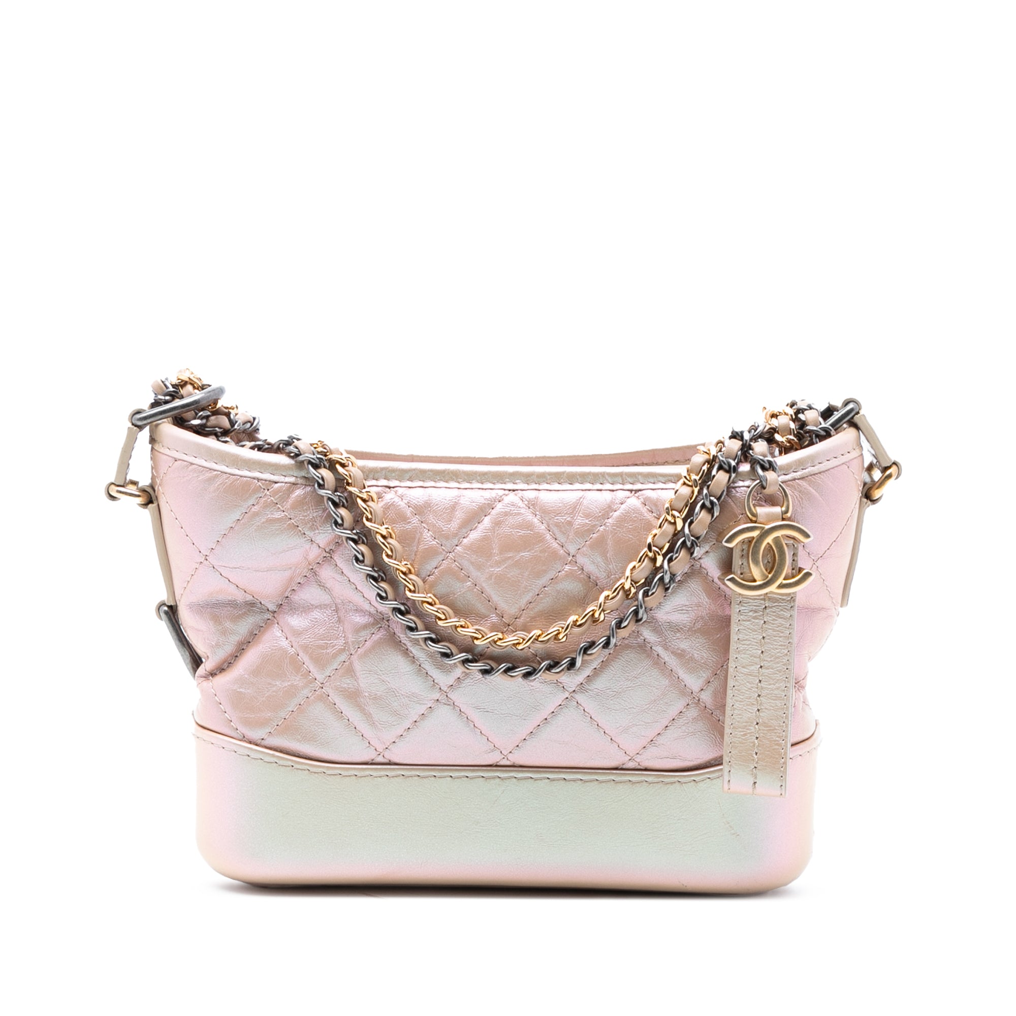 Chanel Small Iridescent Aged Calfskin Gabrielle Crossbody - image 1