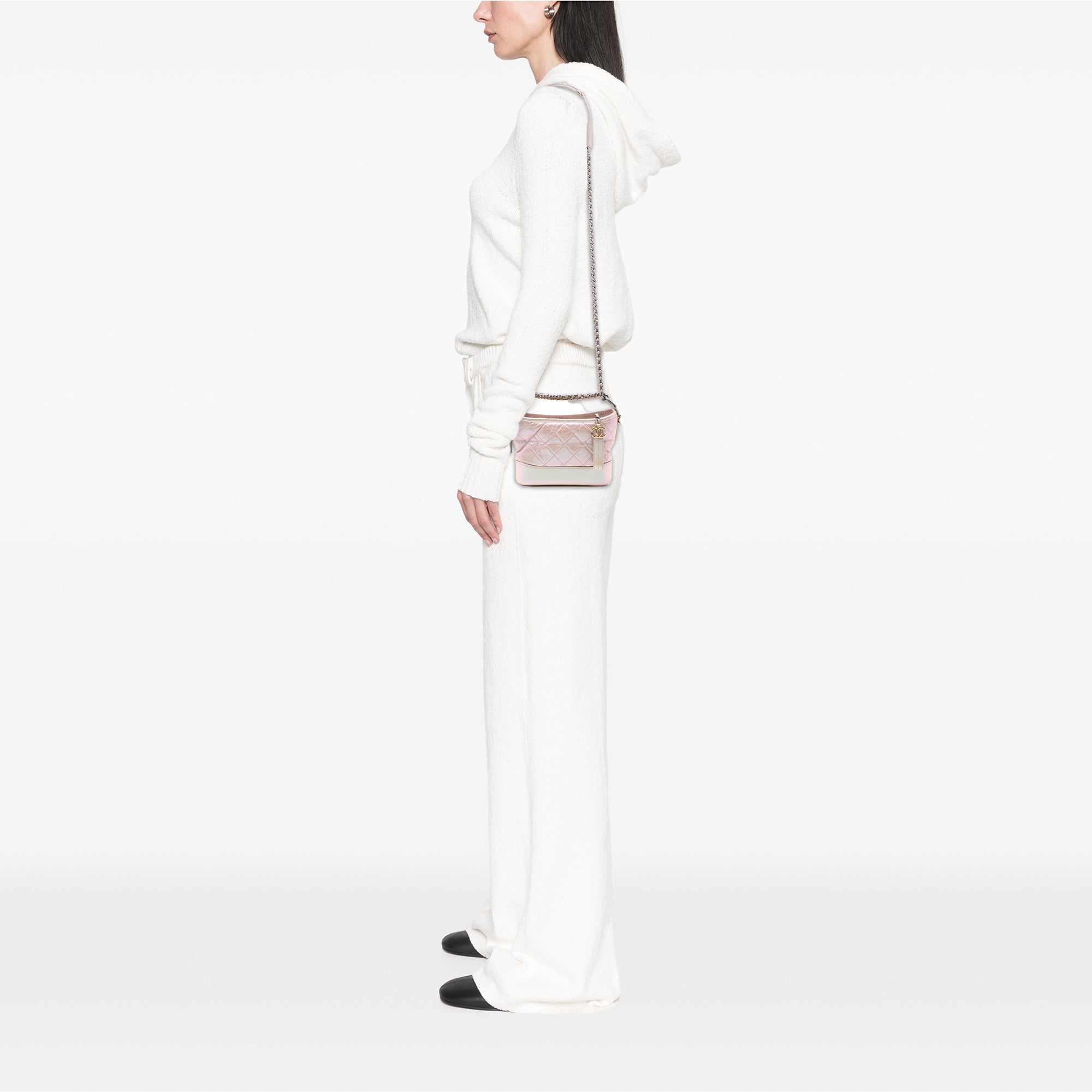 Chanel Small Iridescent Aged Calfskin Gabrielle Crossbody - image 7