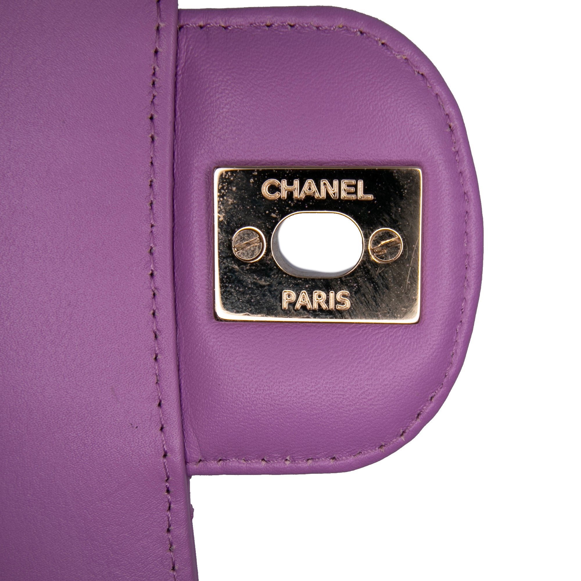 Chanel Medium Classic Patent Double Flap - image 6