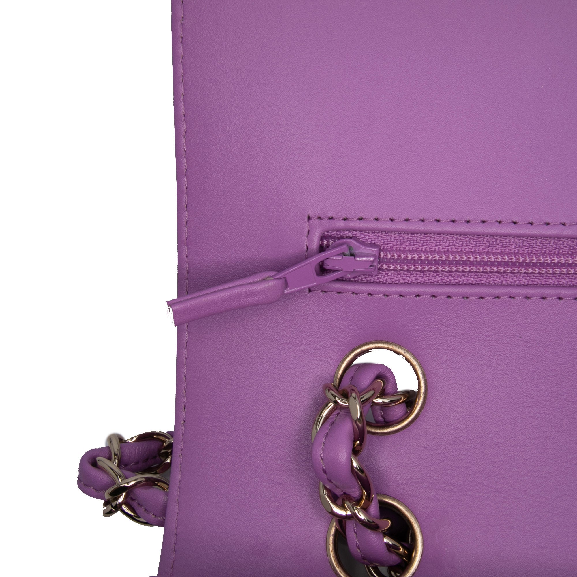 Chanel Medium Classic Patent Double Flap - image 8