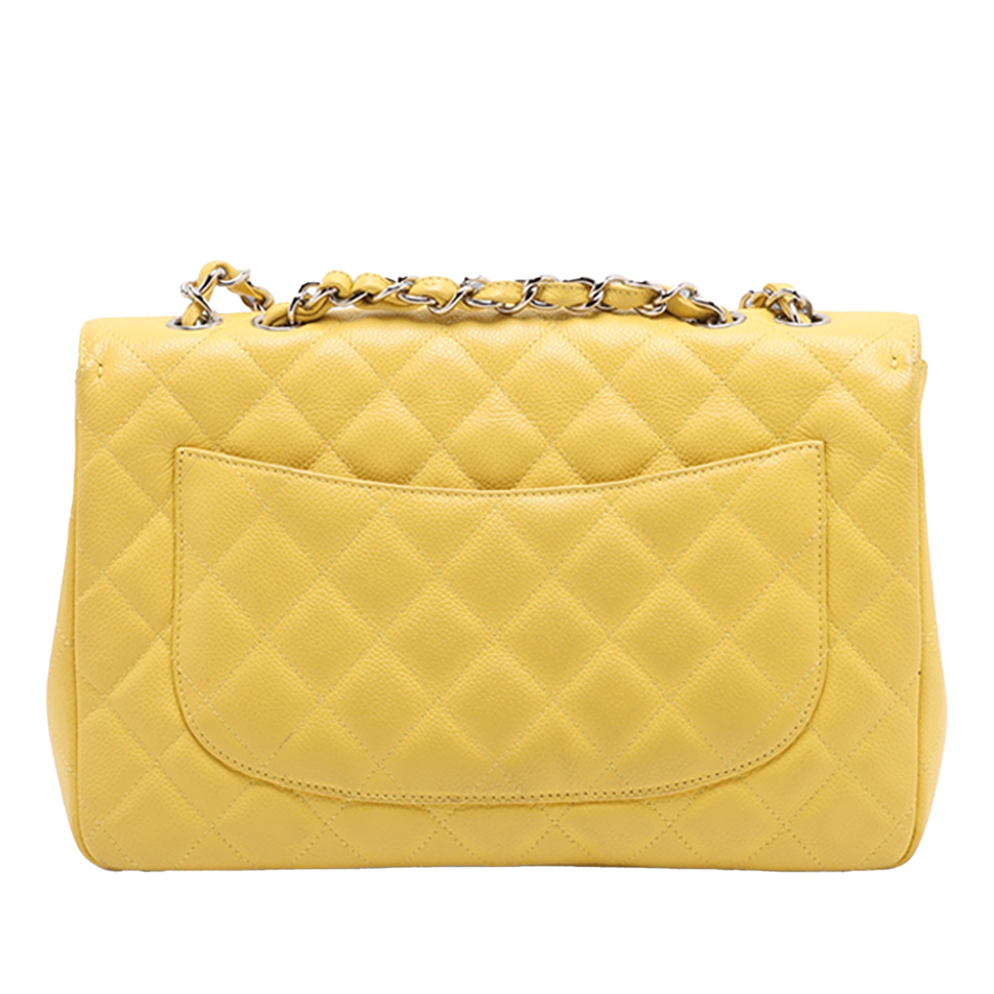 Chanel Jumbo Classic Caviar Single Flap - image 2