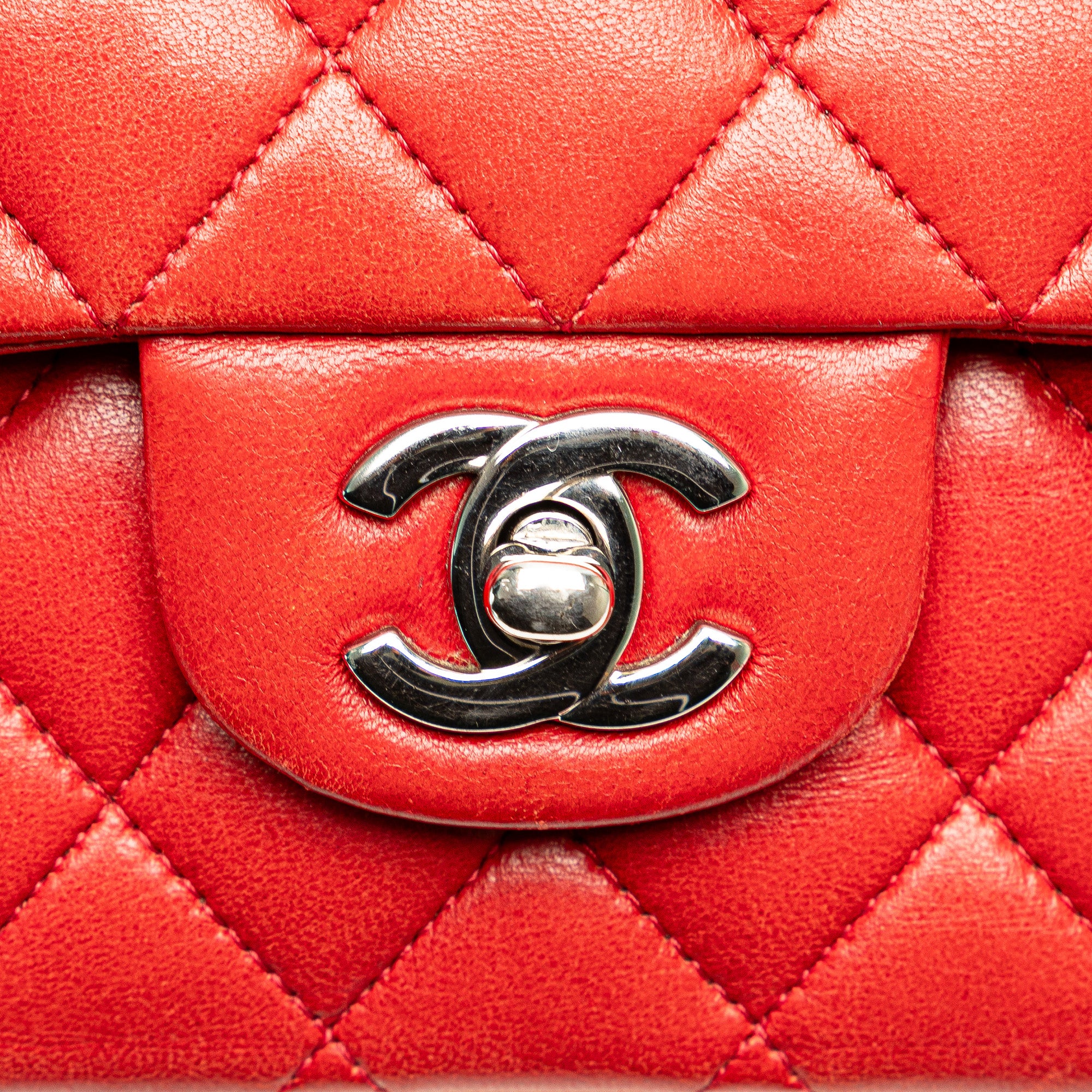 Chanel Medium Classic Lambskin Double Flap - image 10