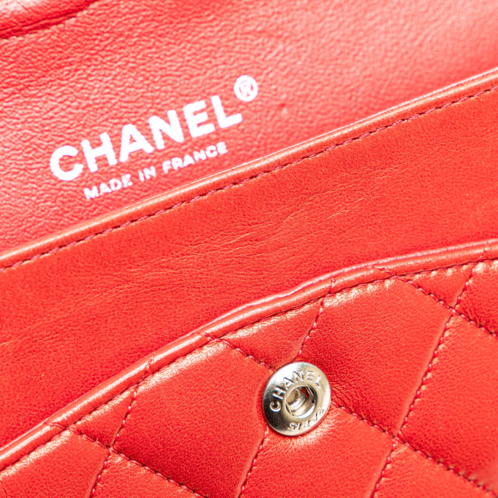 Chanel Medium Classic Lambskin Double Flap - image 9