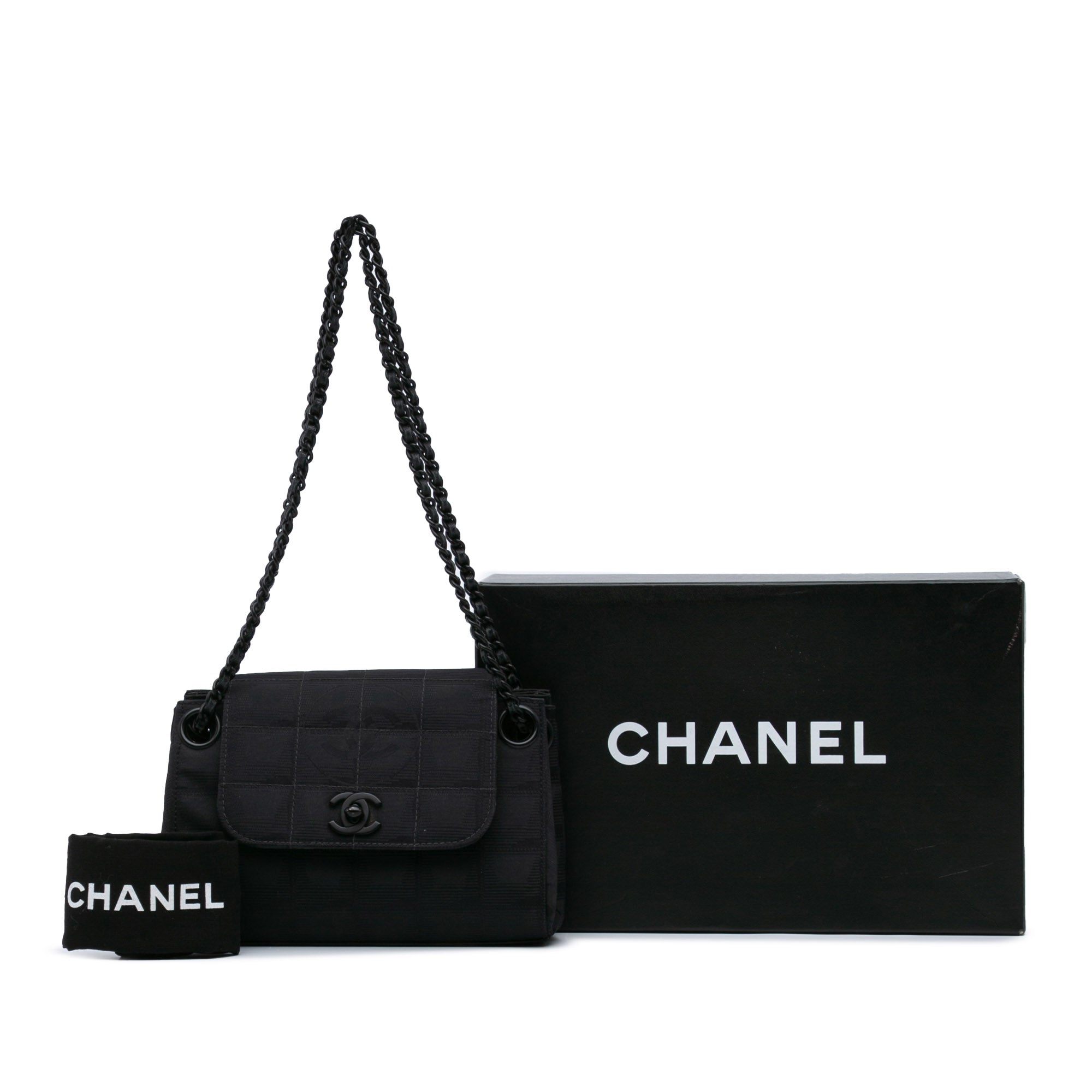 Chanel Mini New Travel Line Nylon Accordion Flap - image 11