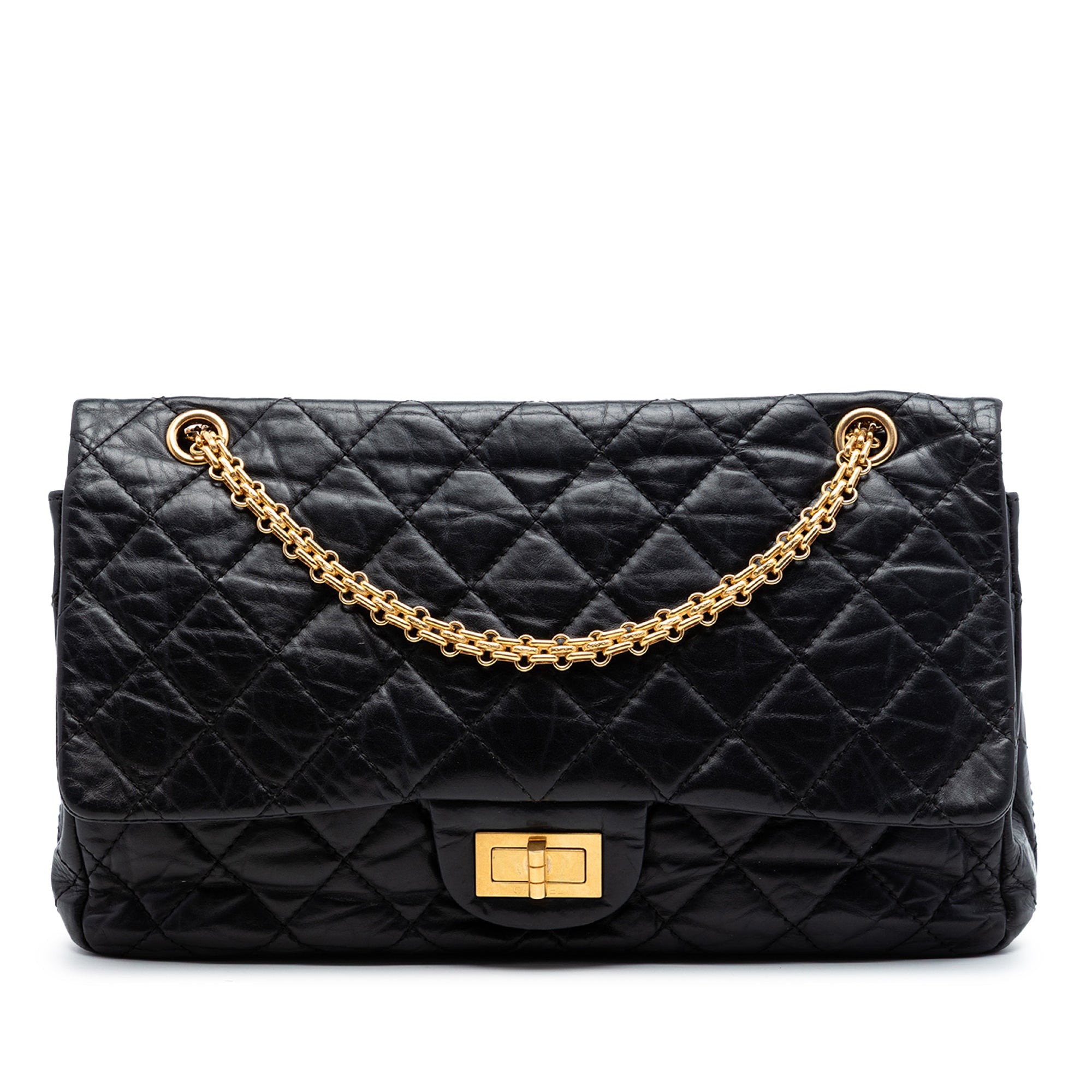 Chanel Quilted Aged Calfskin Reissue 2.55 Double Flap 227 - image 1