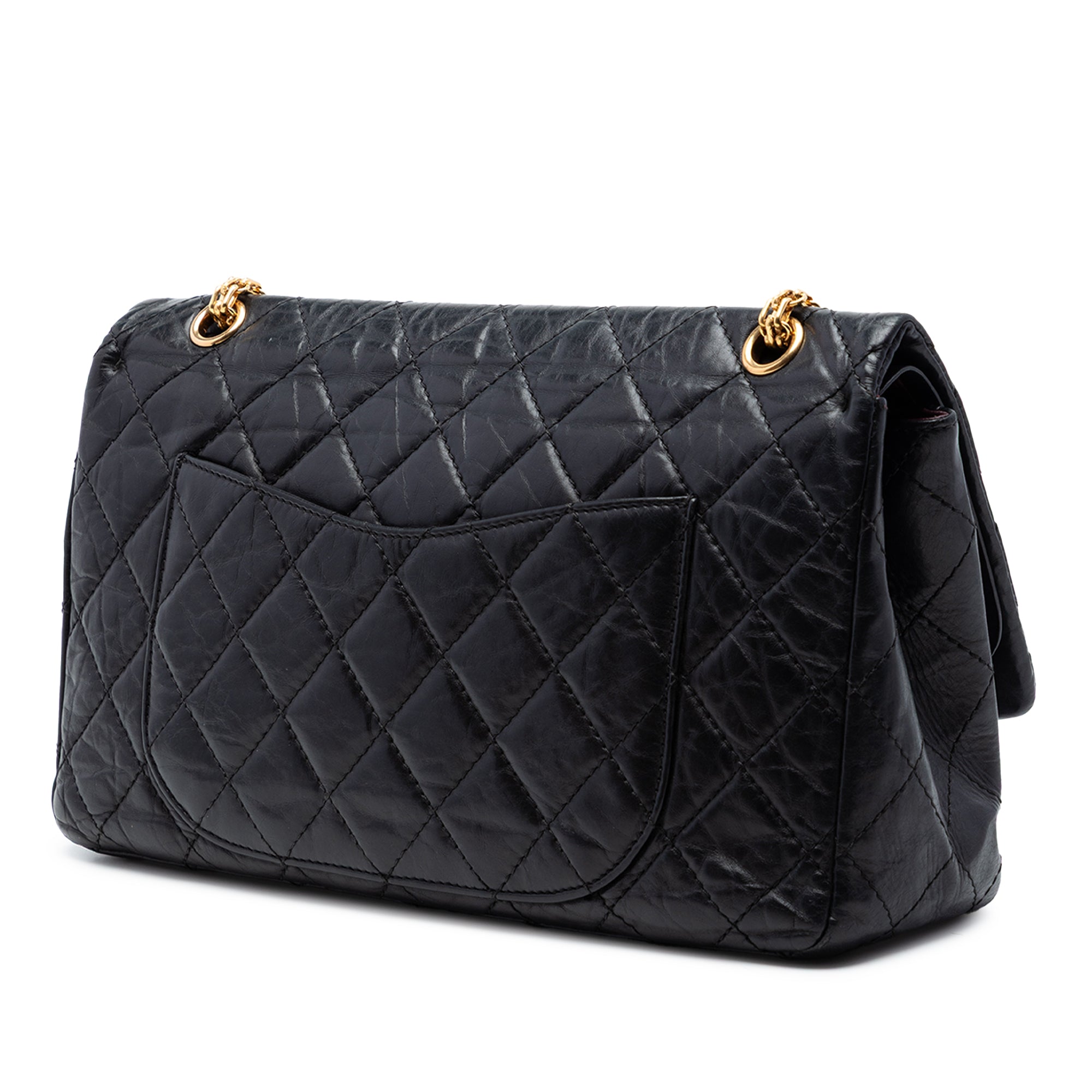 Chanel Quilted Aged Calfskin Reissue 2.55 Double Flap 227 - image 2
