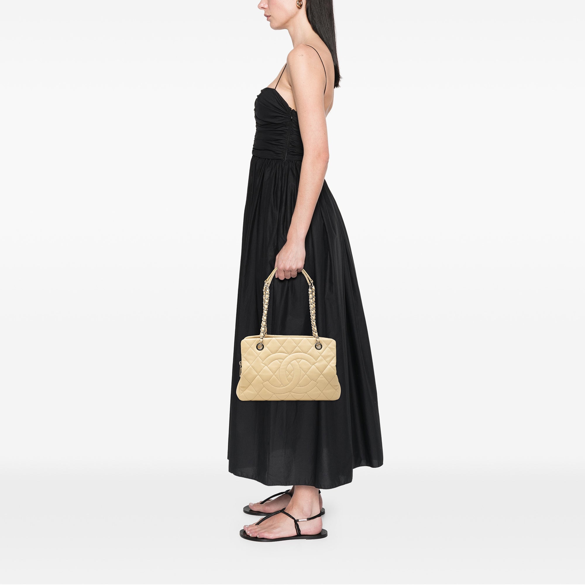 Chanel Petite Caviar Timeless Tote - image 7