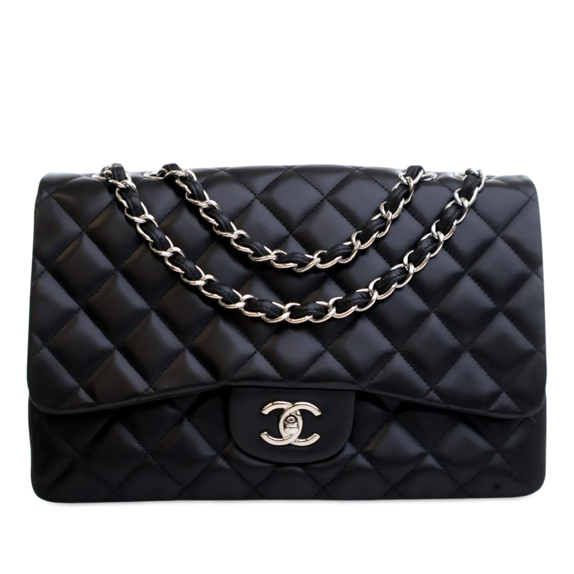 Chanel Jumbo Classic Lambskin Single Flap - image 1