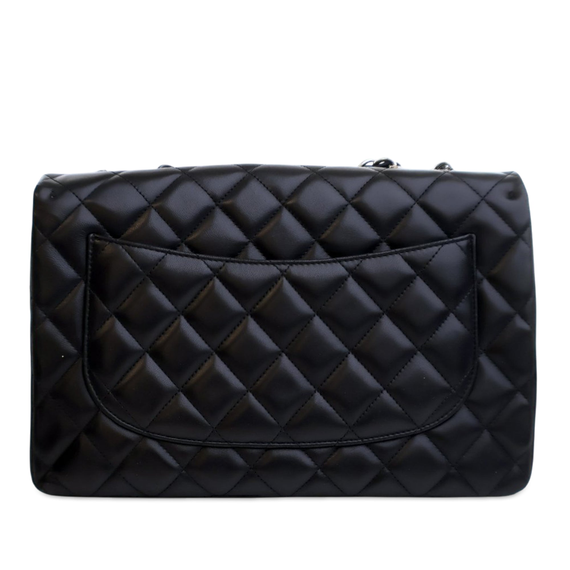Chanel Jumbo Classic Lambskin Single Flap - image 3