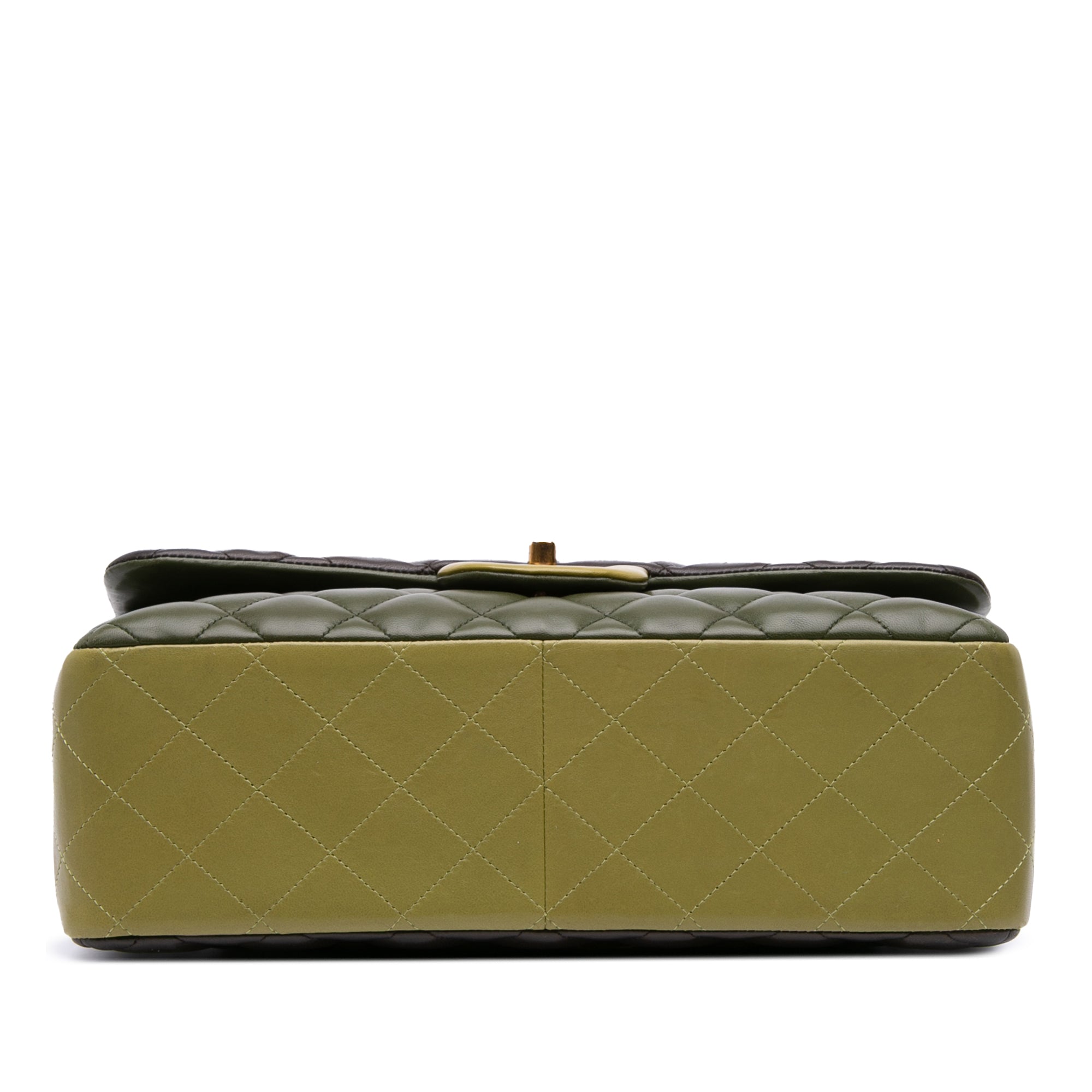 Chanel Jumbo Classic Tricolor Lambskin Double Flap - image 3