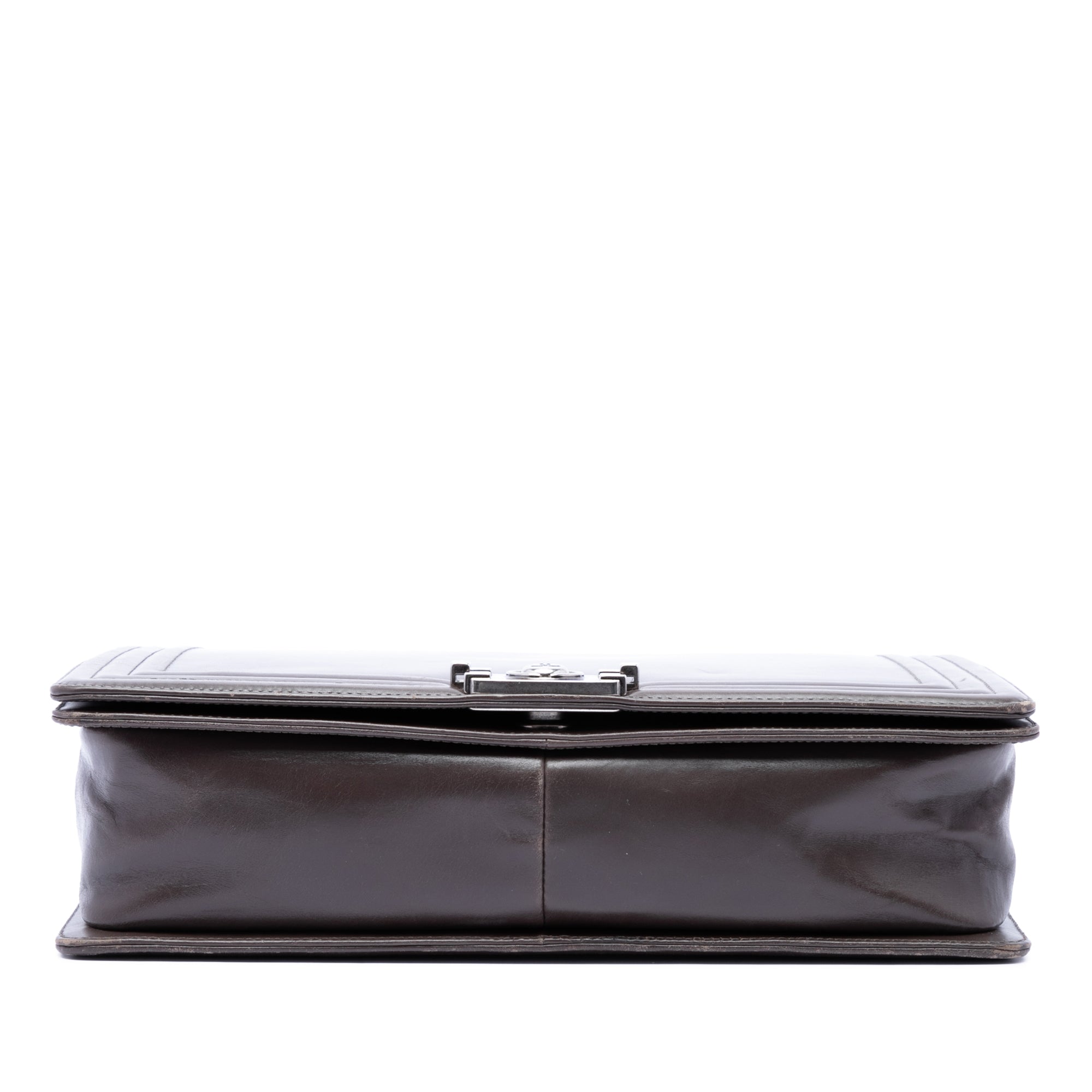 Chanel Large Glazed Calfskin Boy Flap - image 3