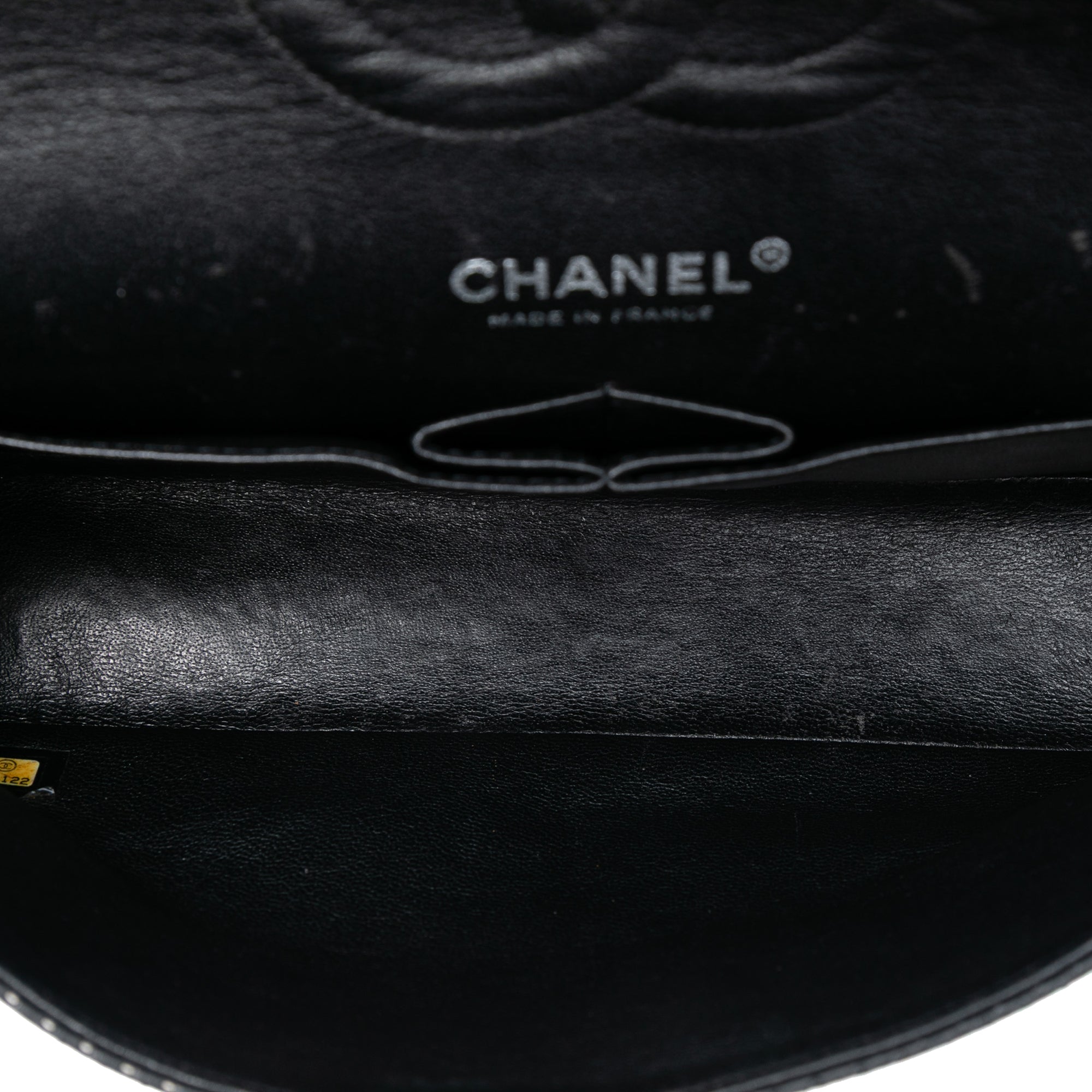 Chanel Medium Classic Perforated Lambskin Double Flap - image 4