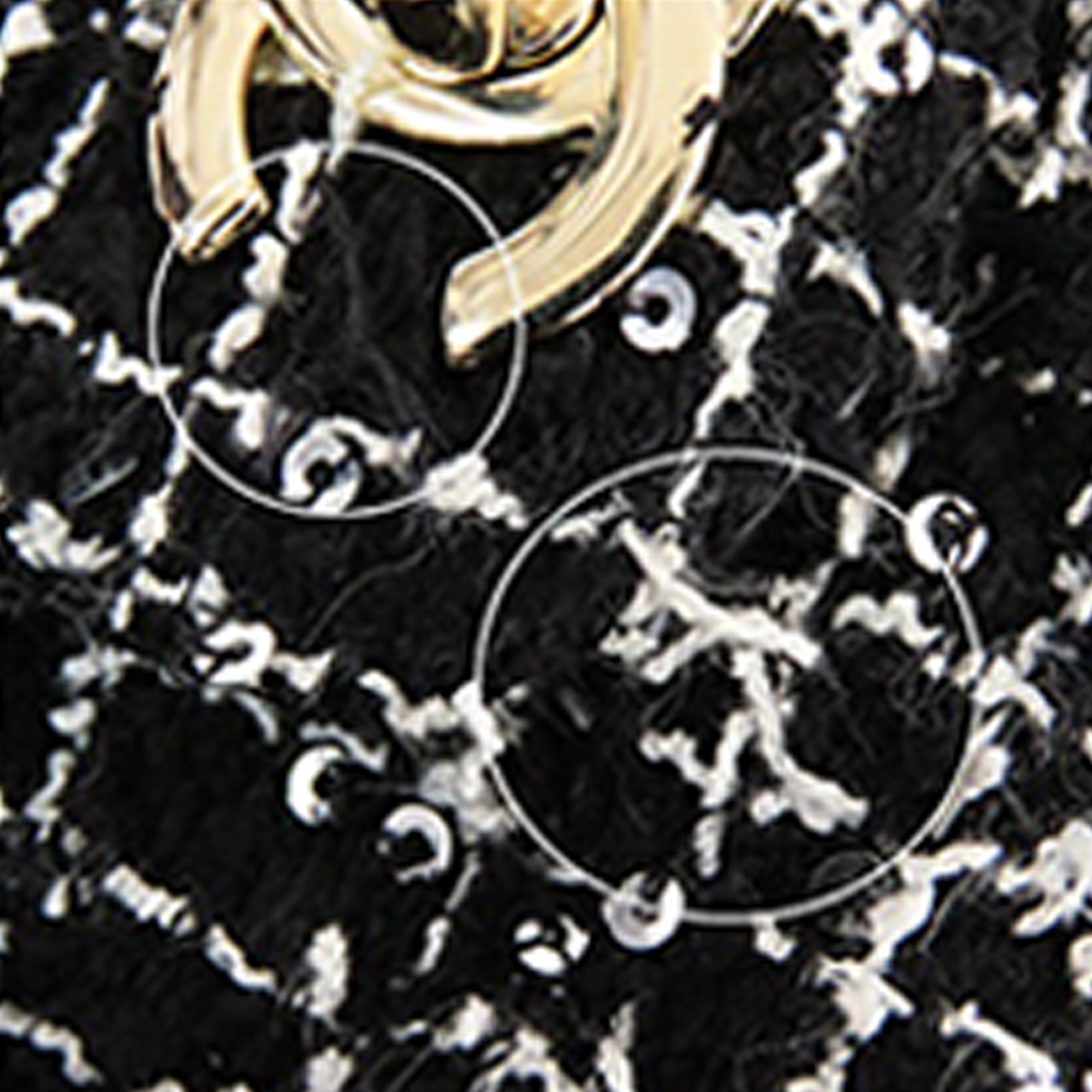 Chanel Mini Rectangular Tweed and Sequin Top Handle Flap - image 13
