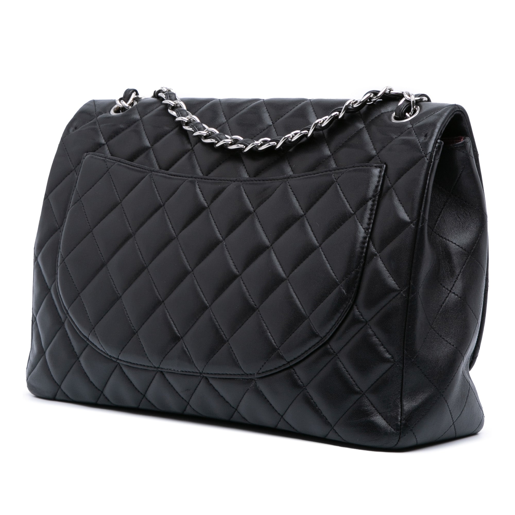 Chanel Maxi Classic Lambskin Single Flap - image 2