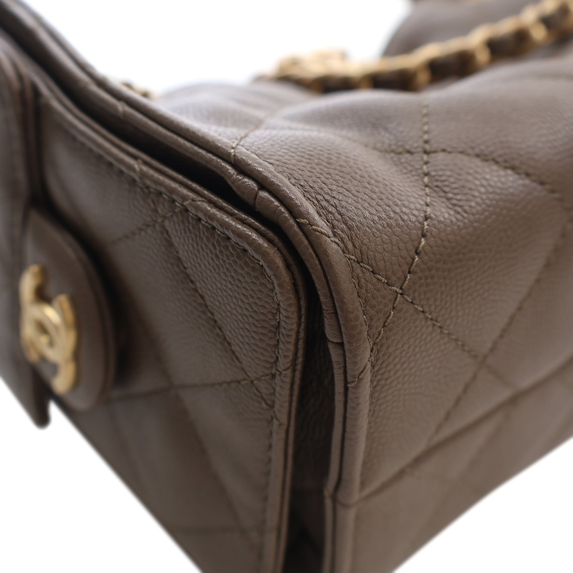 Chanel Mini Quilted Caviar Chanel 25 Hobo - image 11