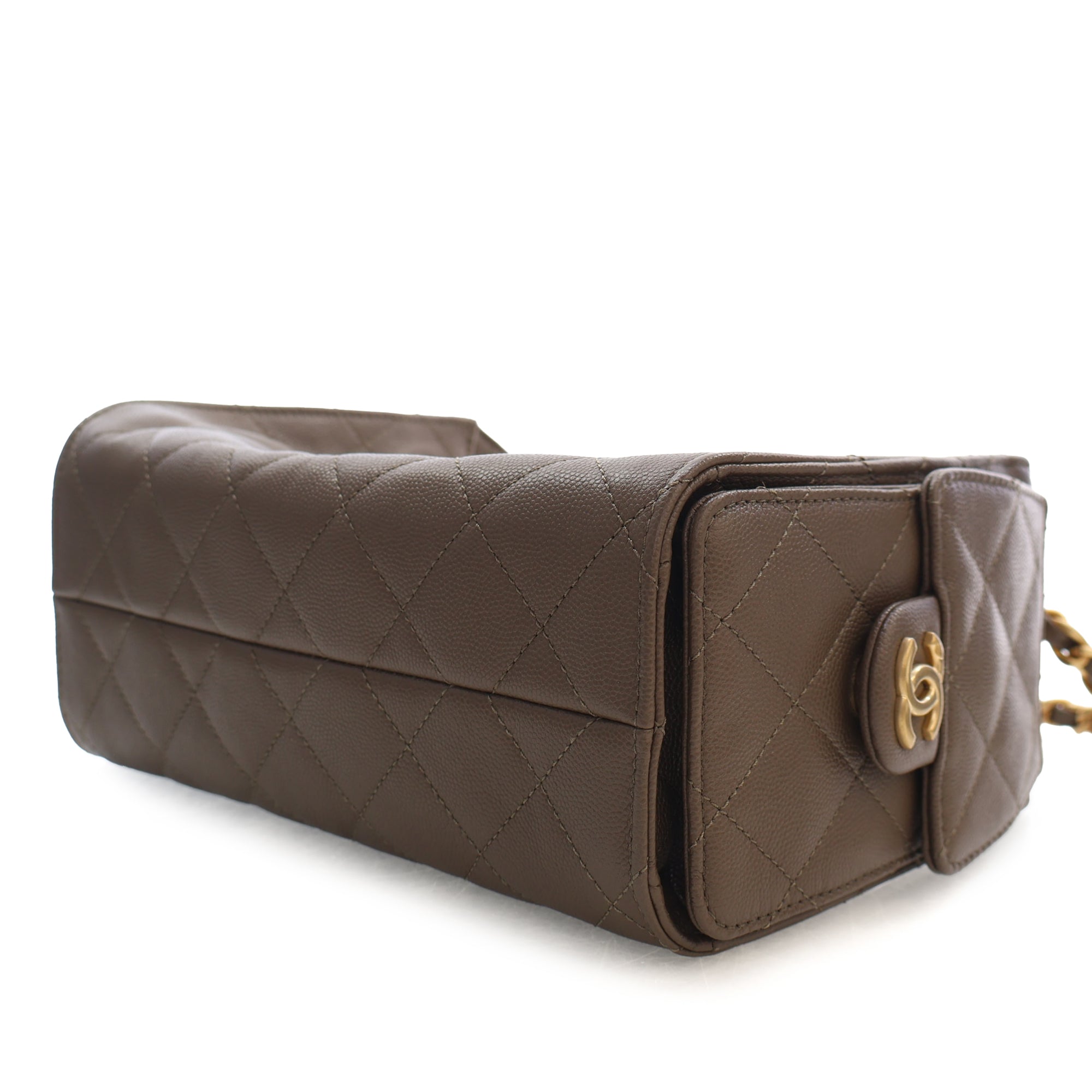 Chanel Mini Quilted Caviar Chanel 25 Hobo - image 13