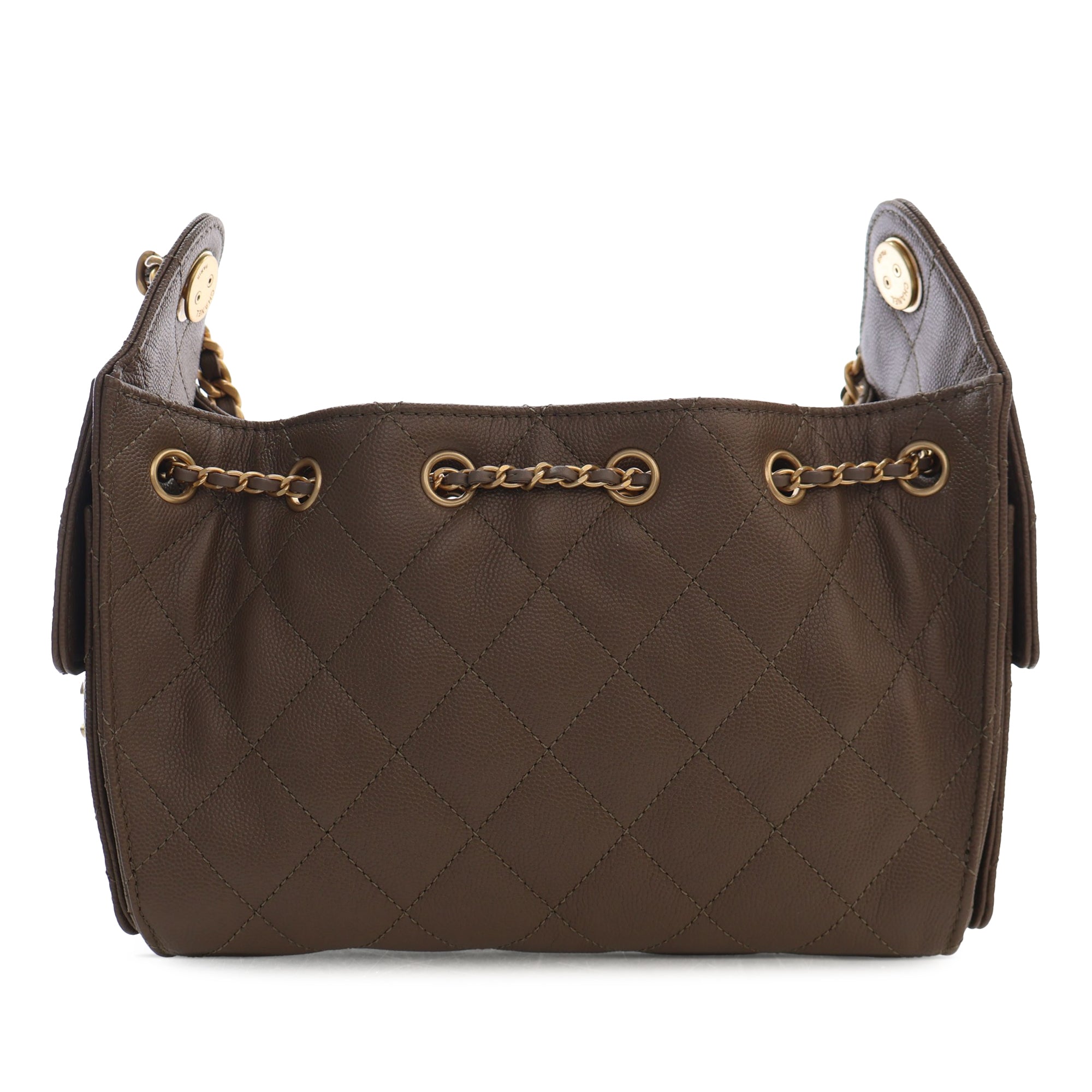 Chanel Mini Quilted Caviar Chanel 25 Hobo - image 2