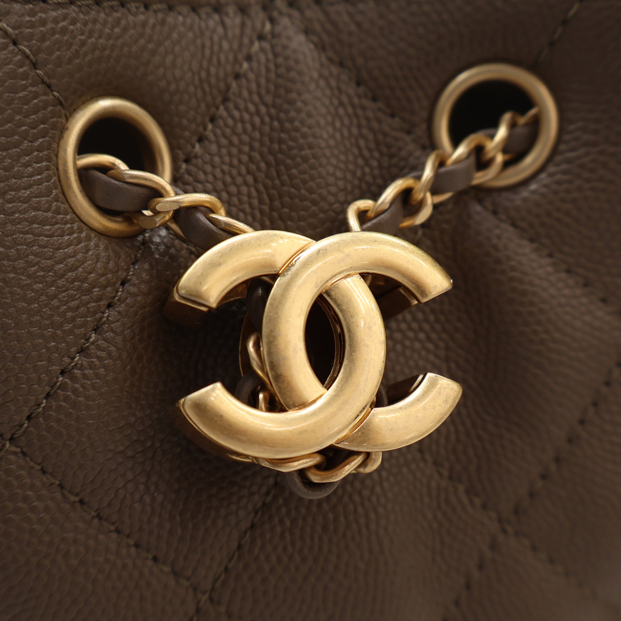 Chanel Mini Quilted Caviar Chanel 25 Hobo - image 4