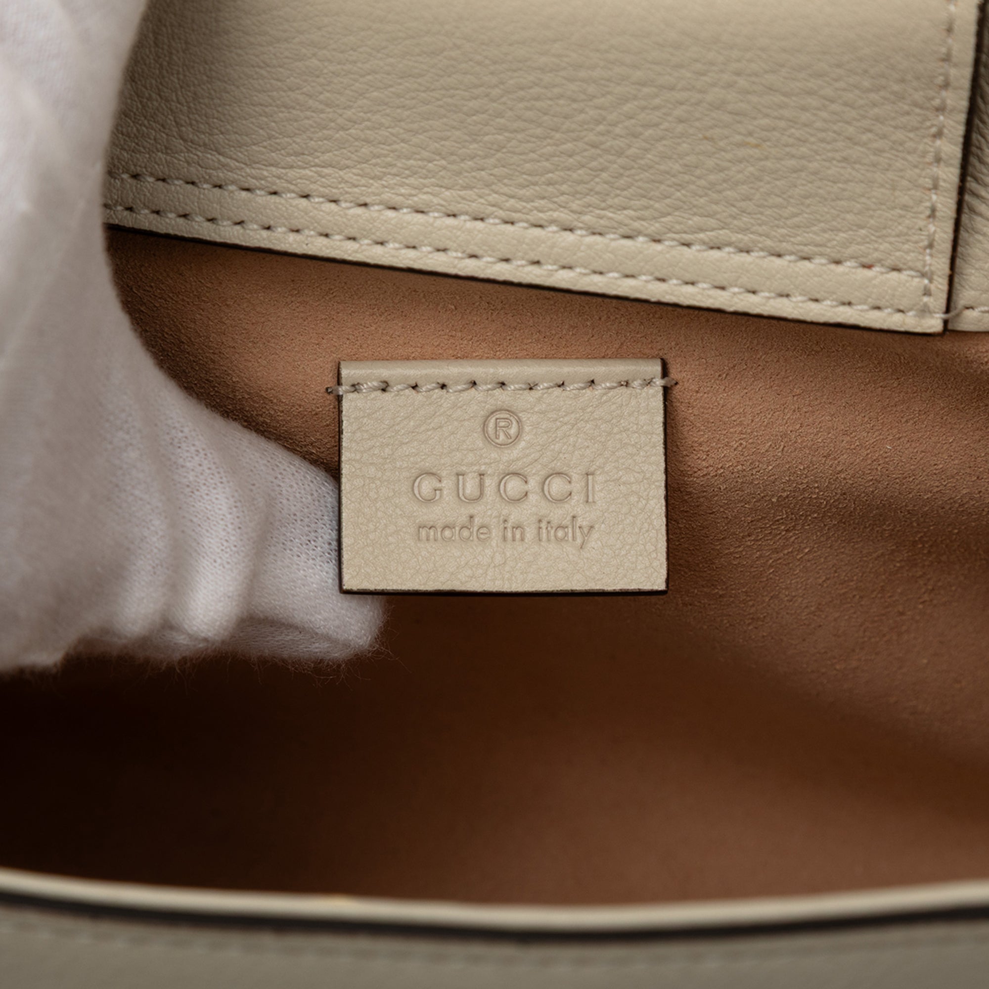 Gucci Mini Calfskin Bamboo Diana Satchel - image 5