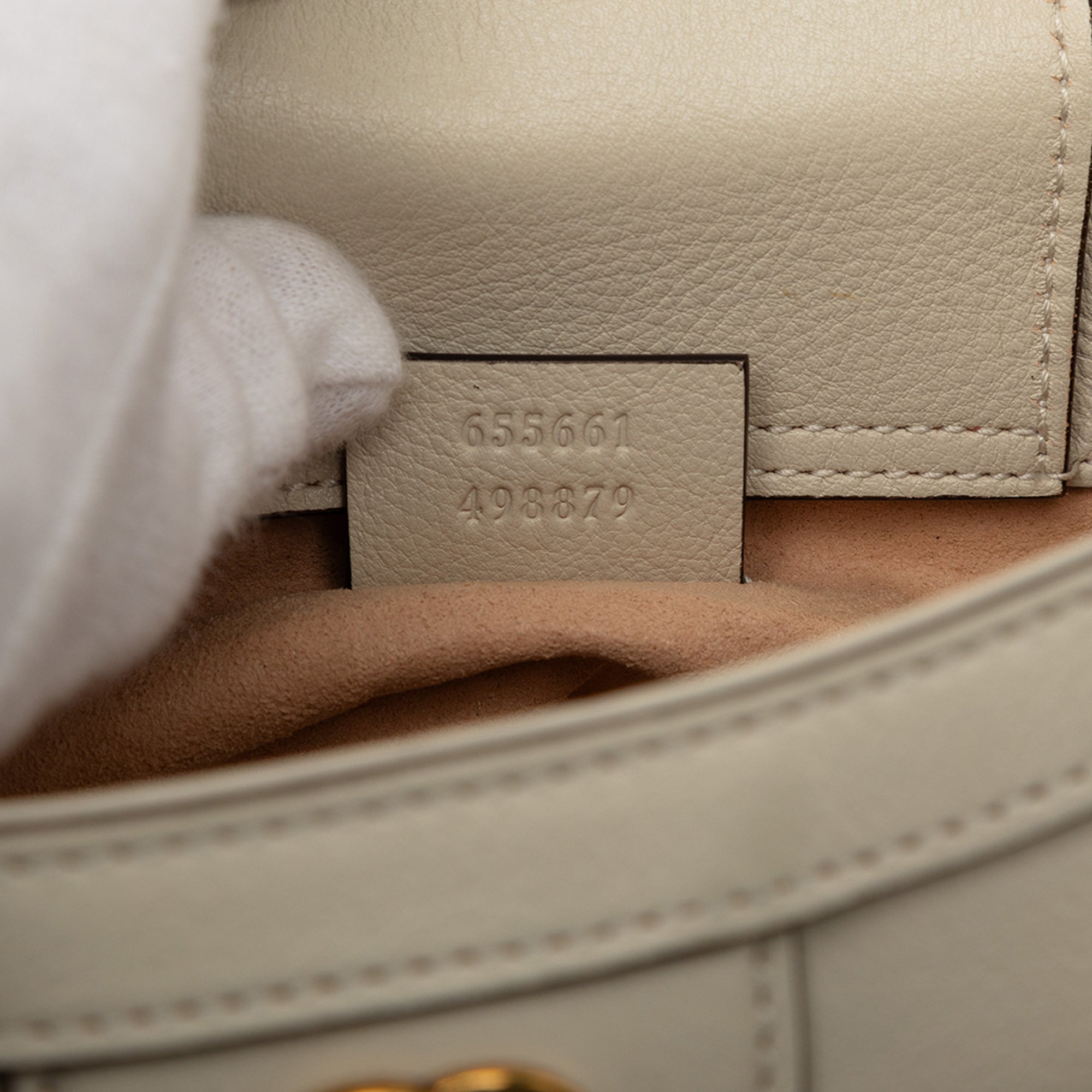 Gucci Mini Calfskin Bamboo Diana Satchel - image 6