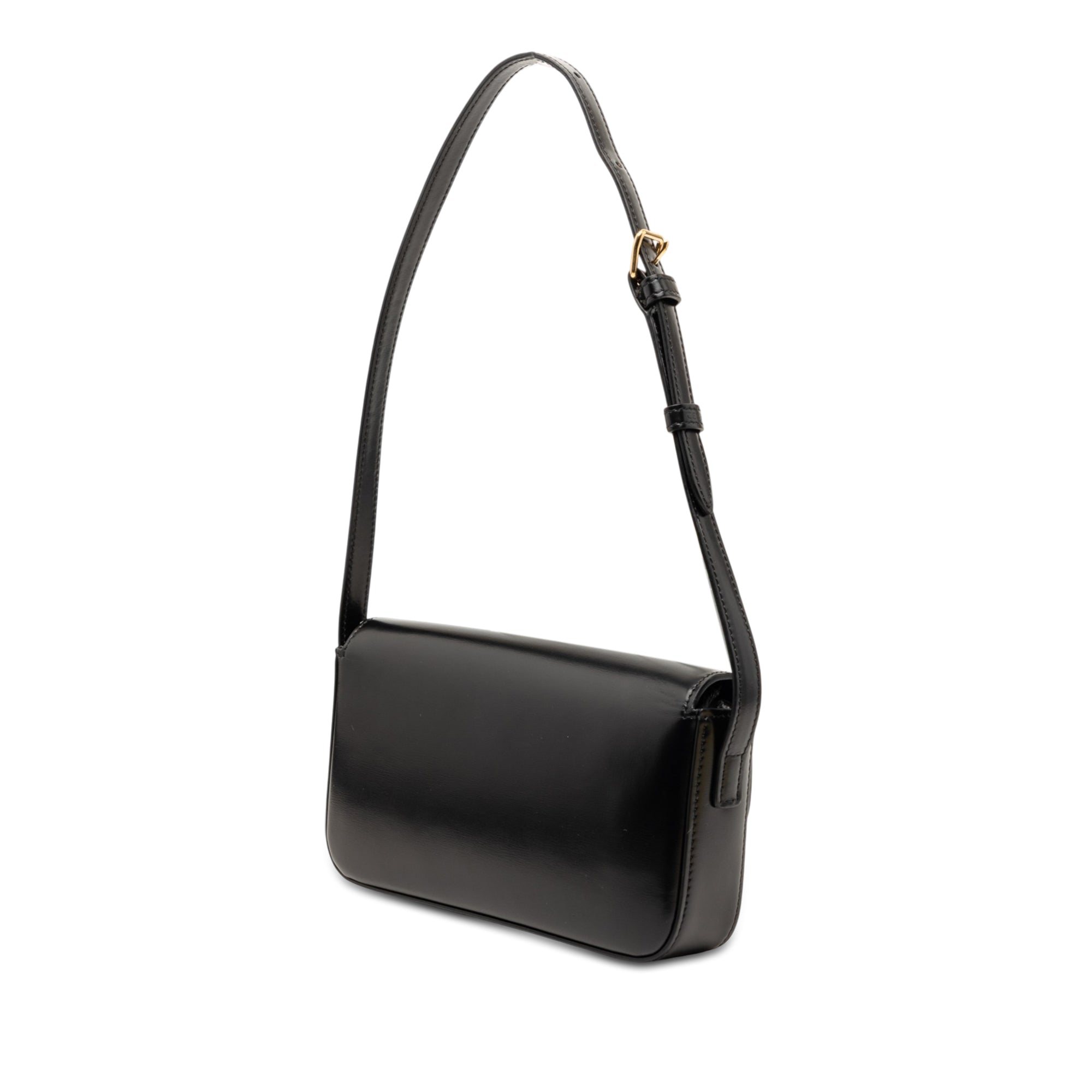 Celine Shiny Calfskin Claude Shoulder Bag - image 2
