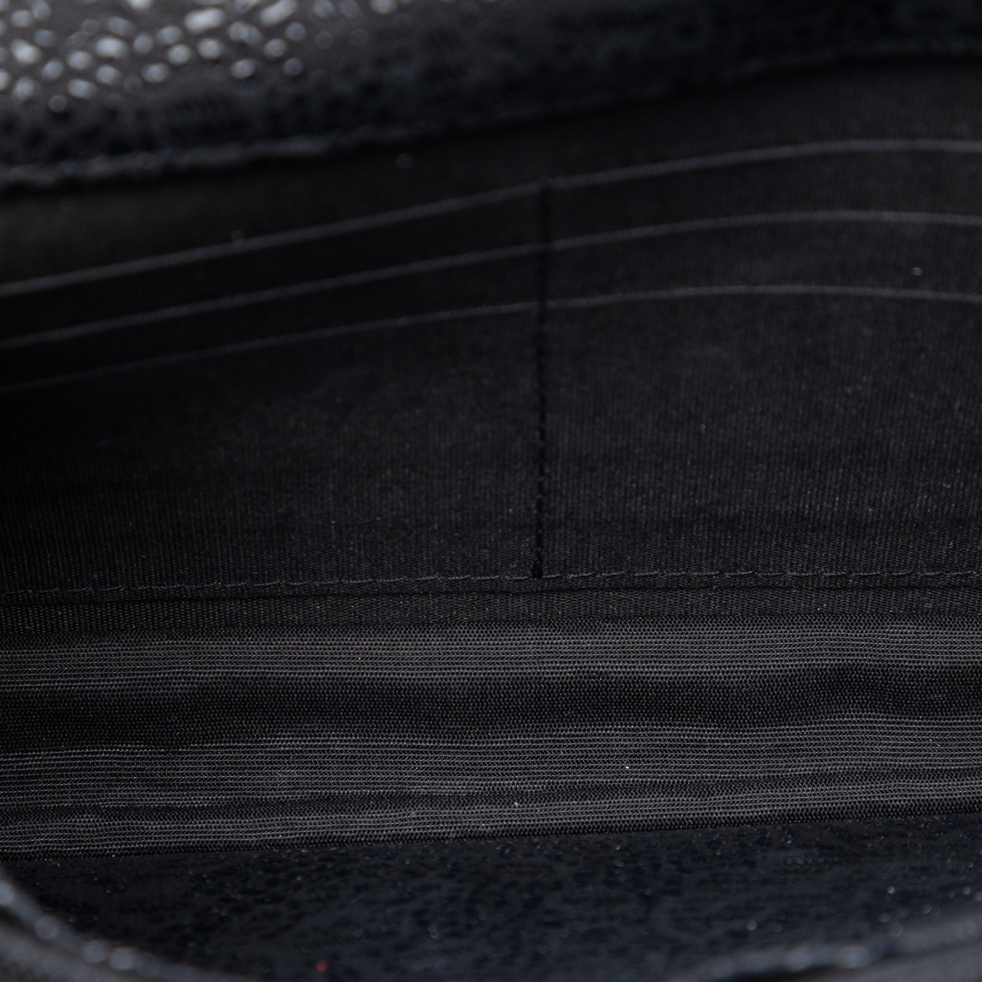 Chanel CC Lace Overlay Goatskin Wallet On Chain - image 4